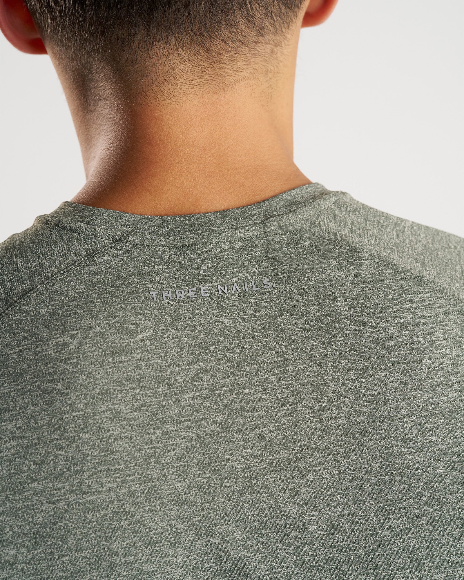 Aion-Lite™ Tee "Cross" - Dark Pine Marl
