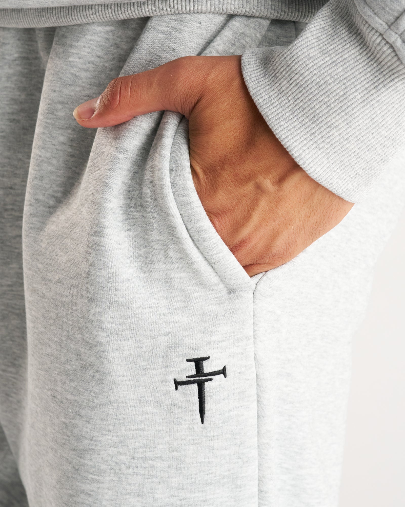 Signature Fleece Sweatpants - Heather Grey