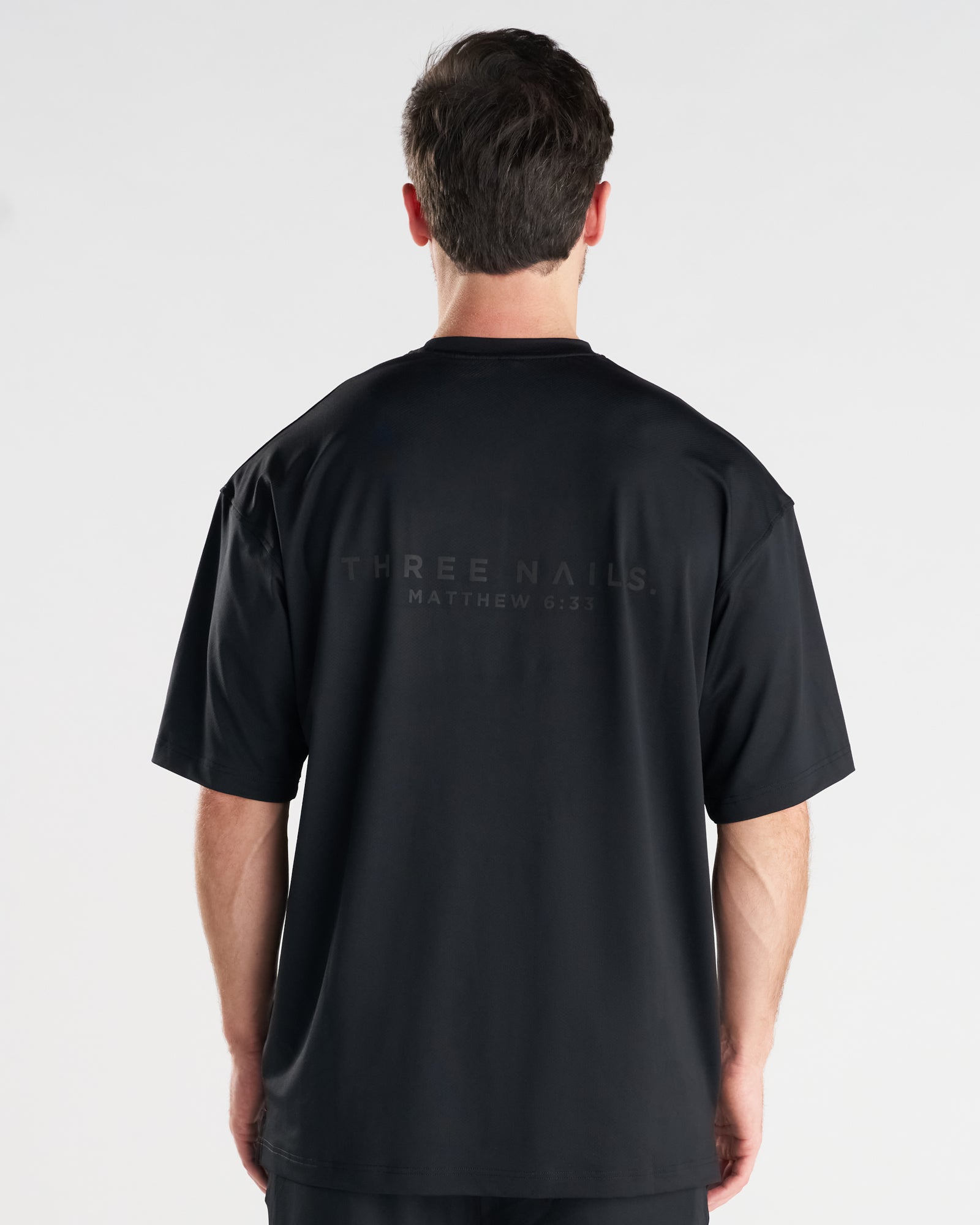 Pro-Tech Oversized Tee - Black
