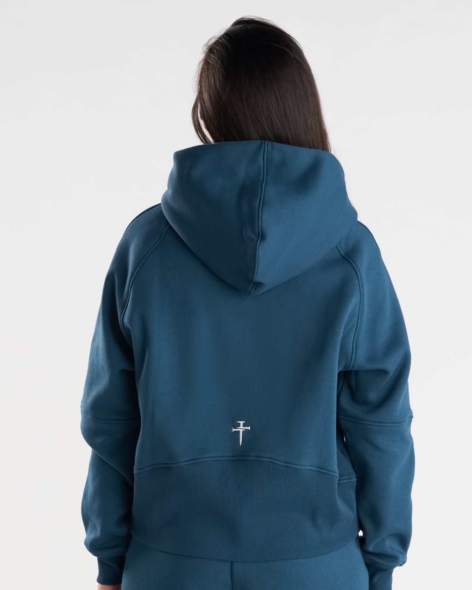 Women's Signature Fleece Half-Zip Hoodie - Midnight Navy