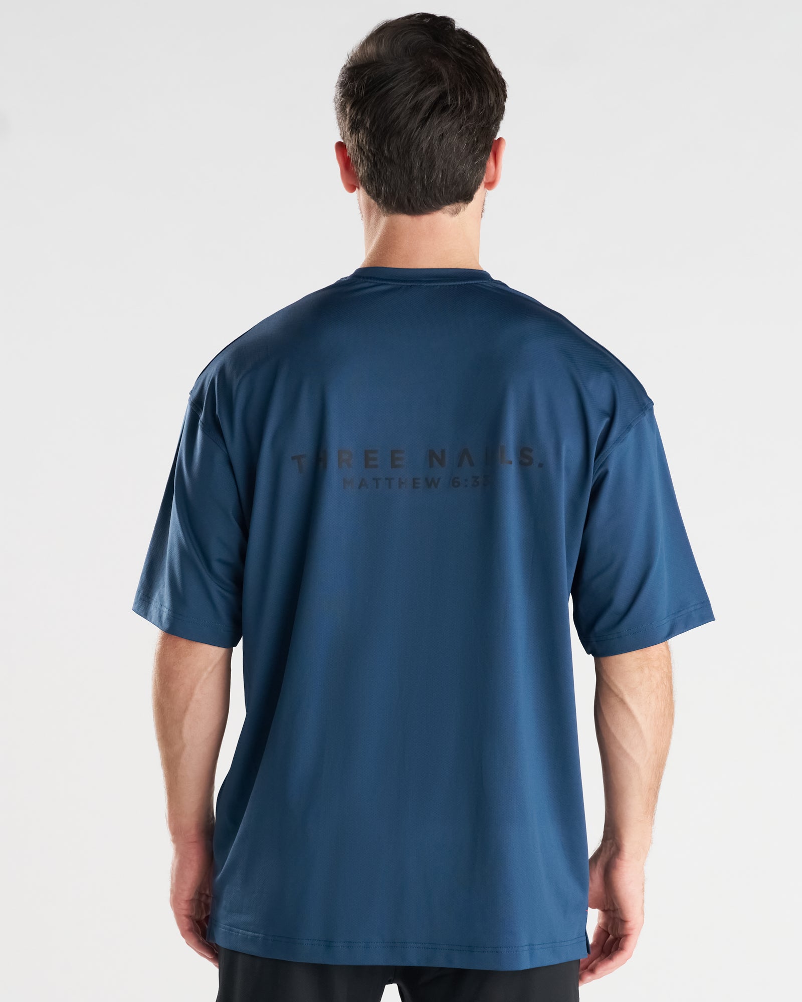 Pro-Tech Oversized Tee - Midnight Navy