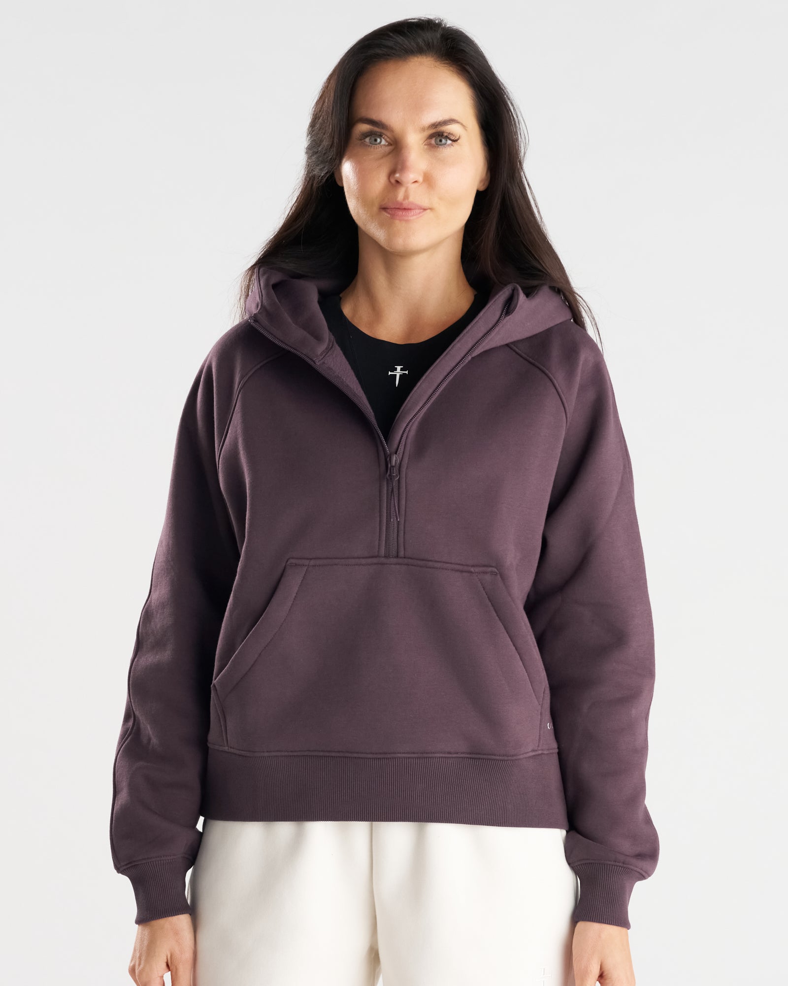 Women's Signature Fleece Half-Zip Hoodie - Nightshade