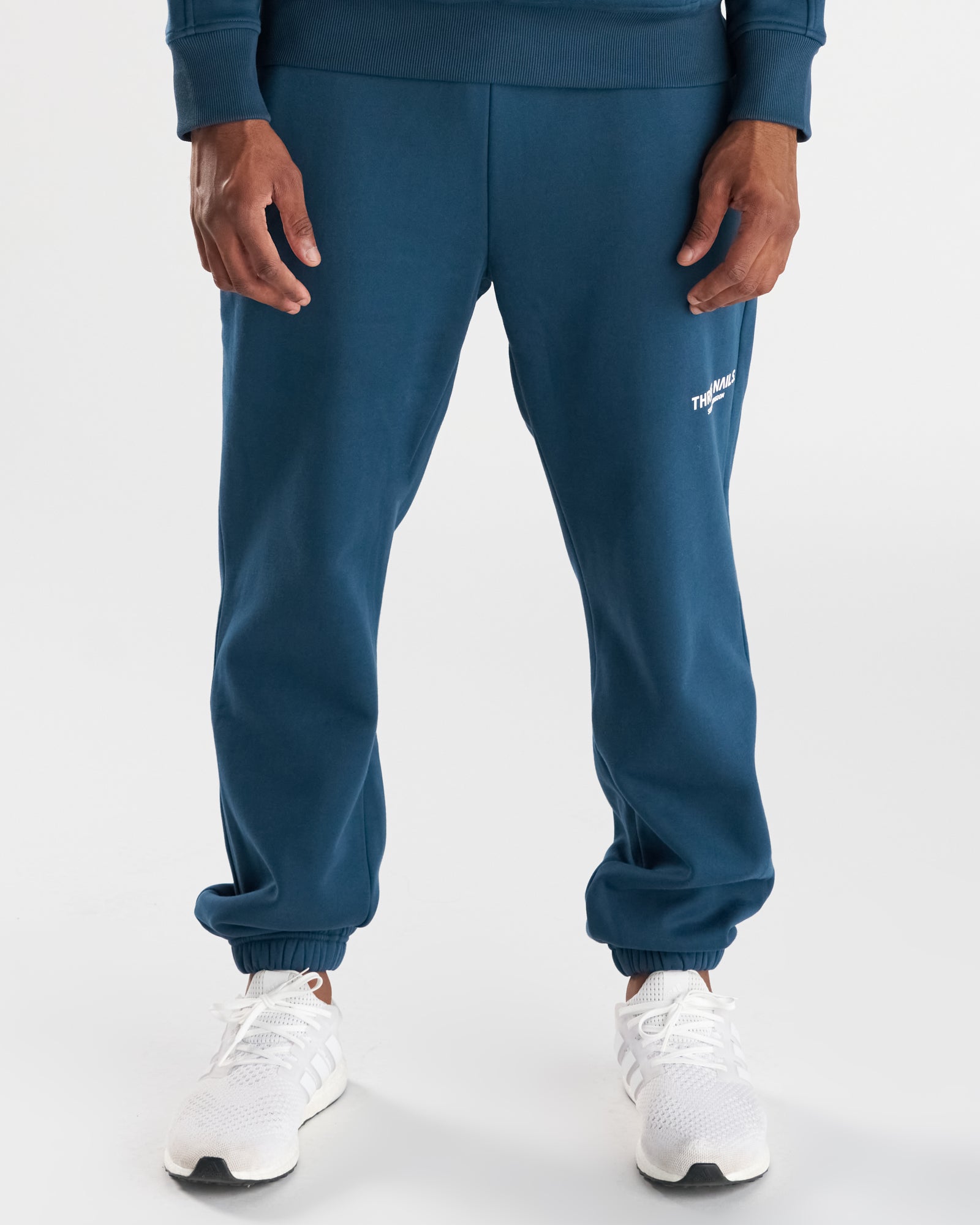 Signature Fleece Sweatpants "STK" - Midnight Navy