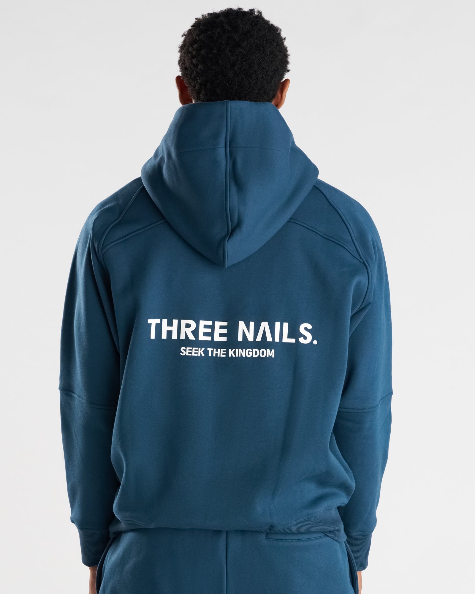 Signature Fleece Hoodie "STK" - Midnight Navy