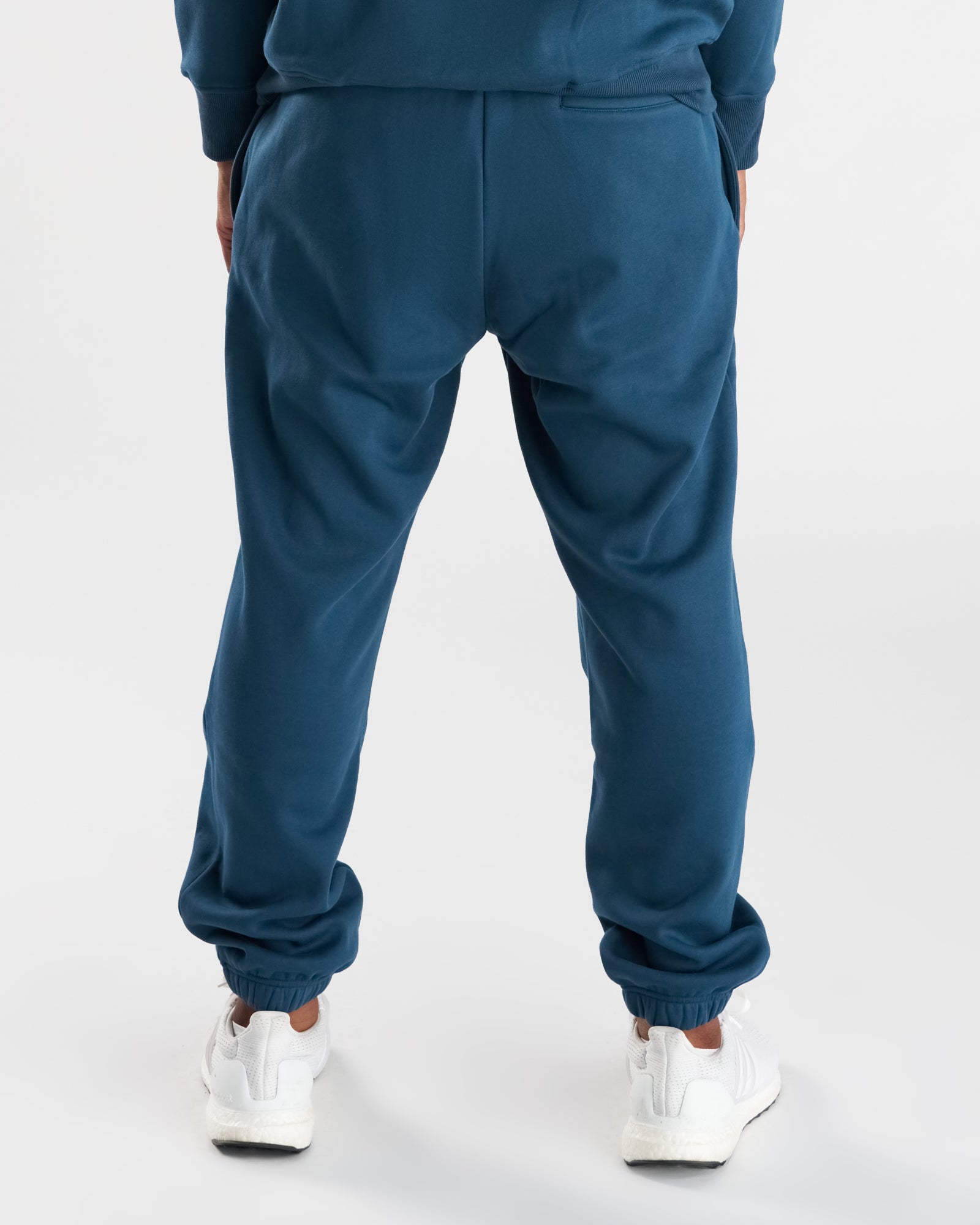 Signature Fleece Sweatpants "STK" - Midnight Navy