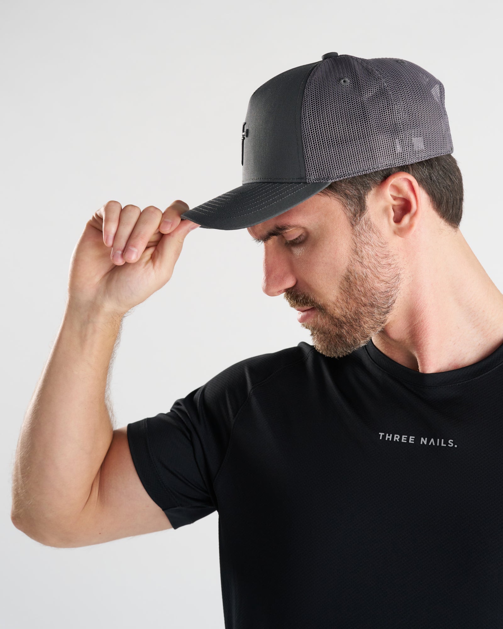 Signature Trucker Hat - Space Grey