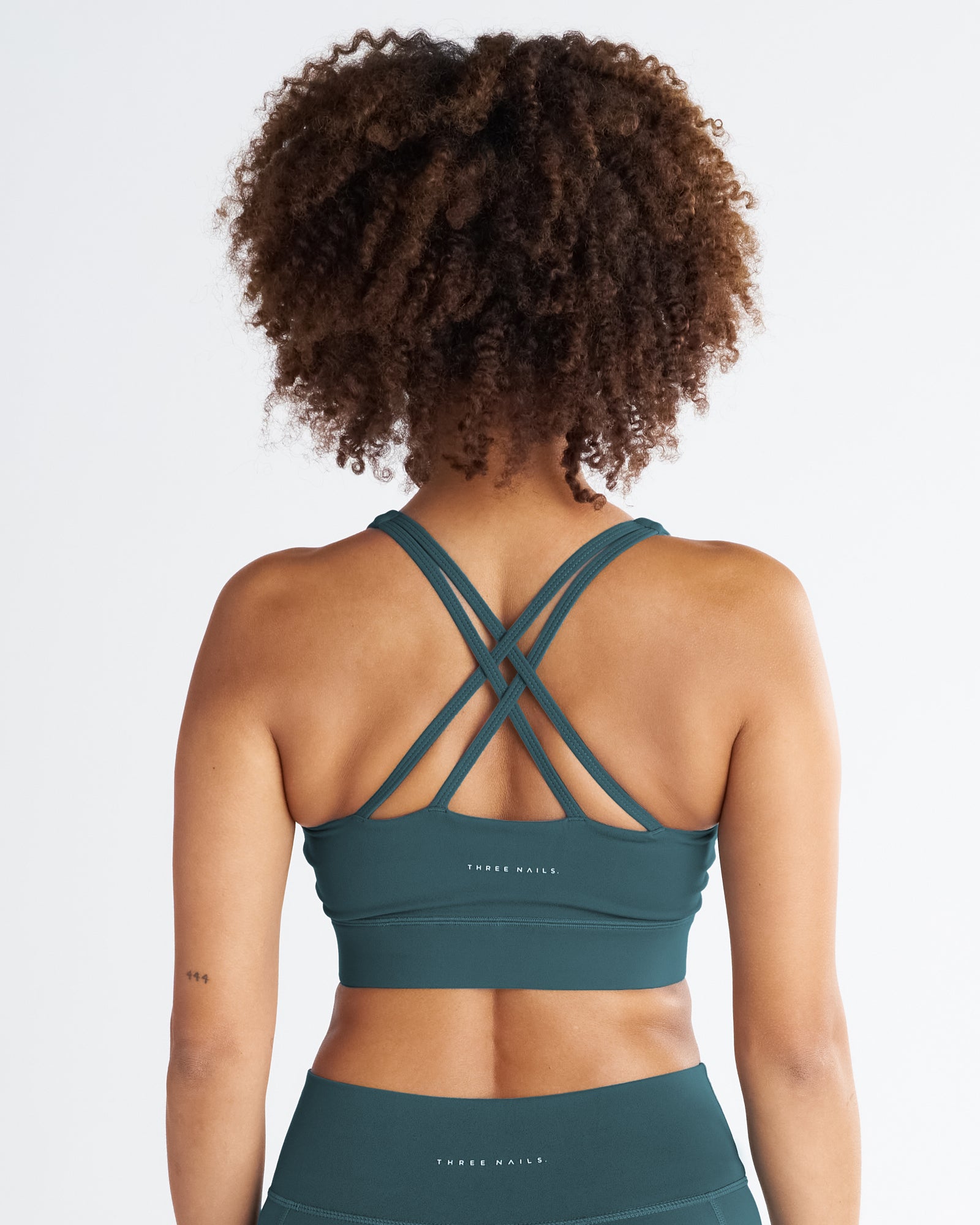 Crossback Sports Bra - Teal
