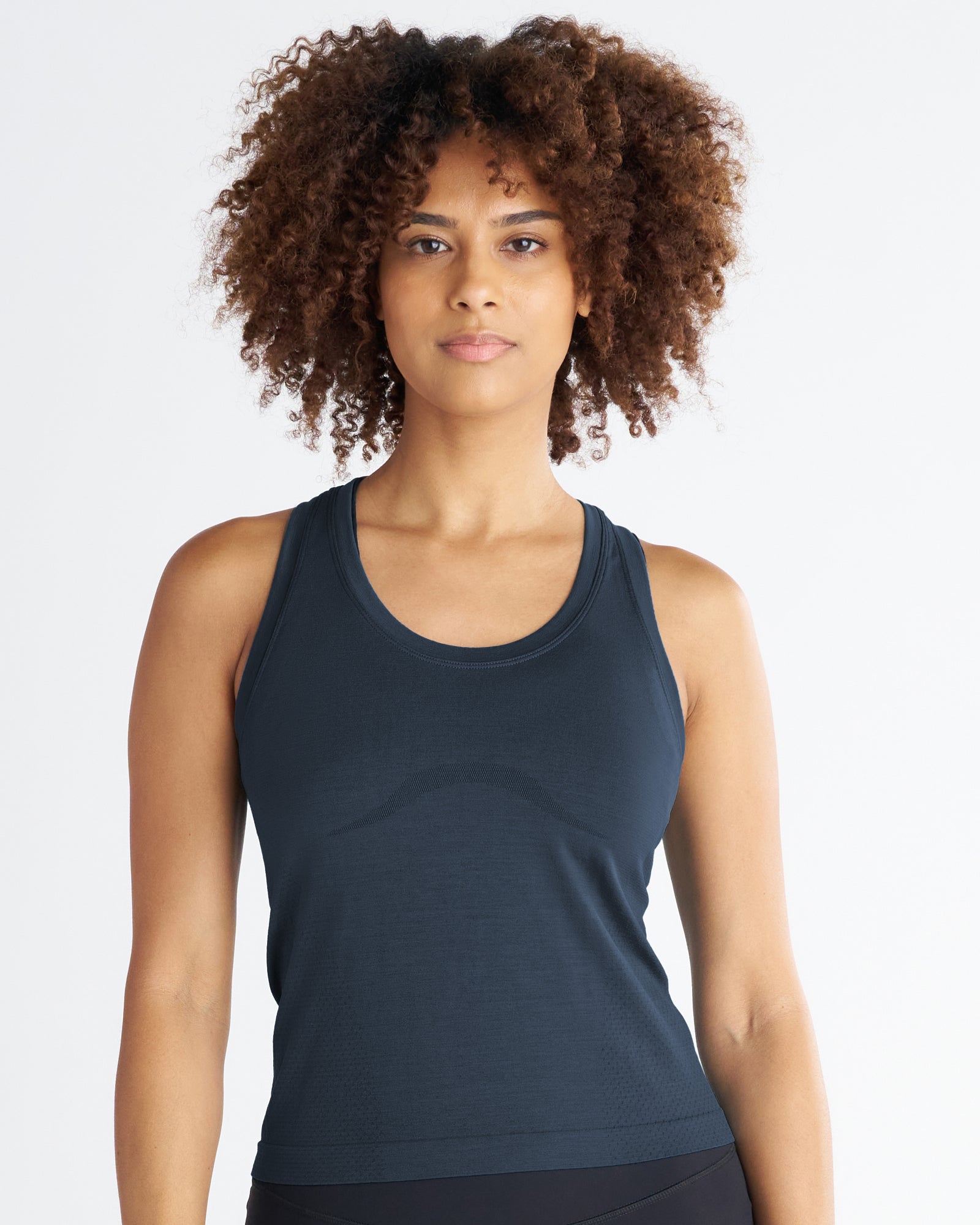 Women's Seamless Tank - Midnight Navy