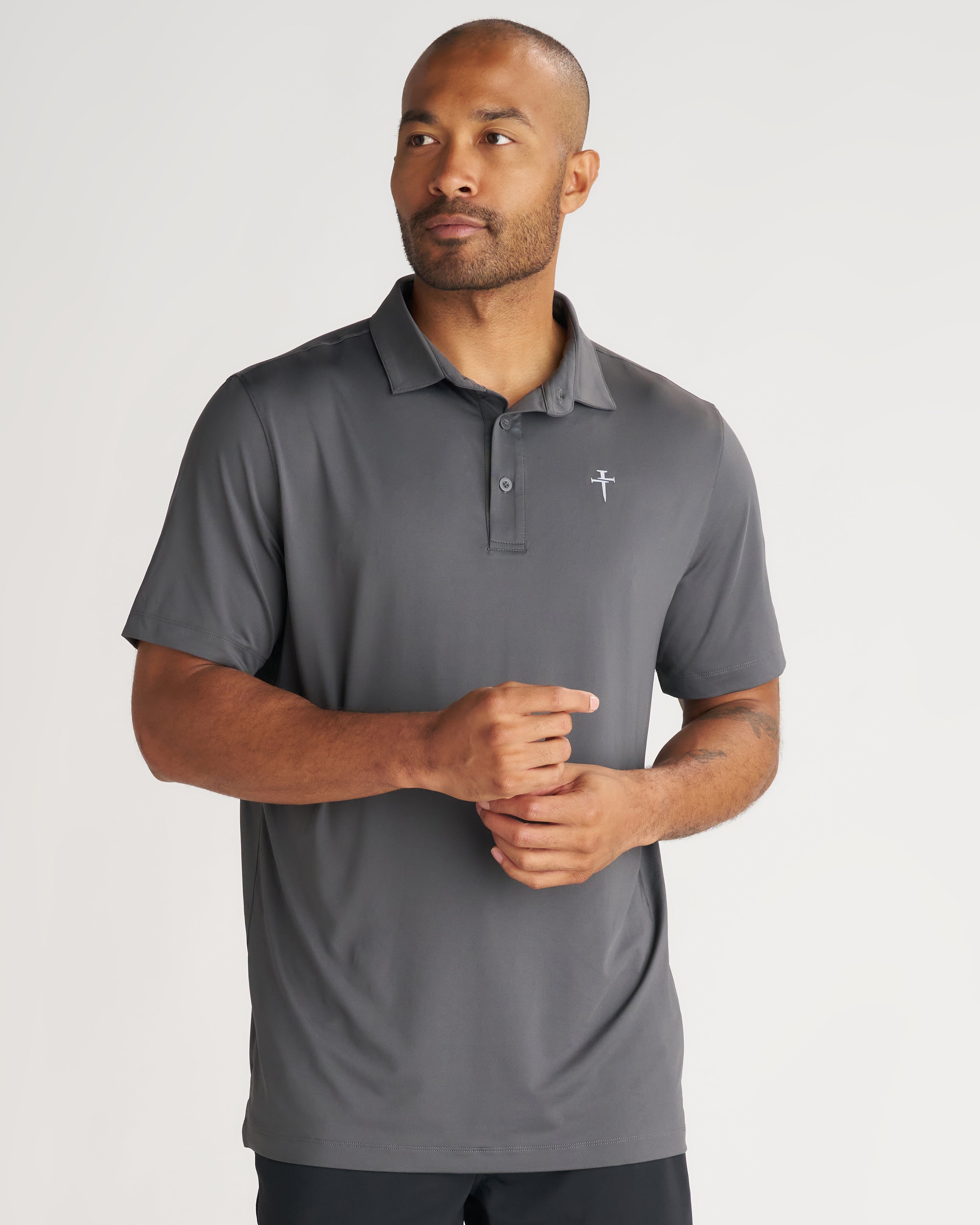 Links Golf Polo - Space Grey