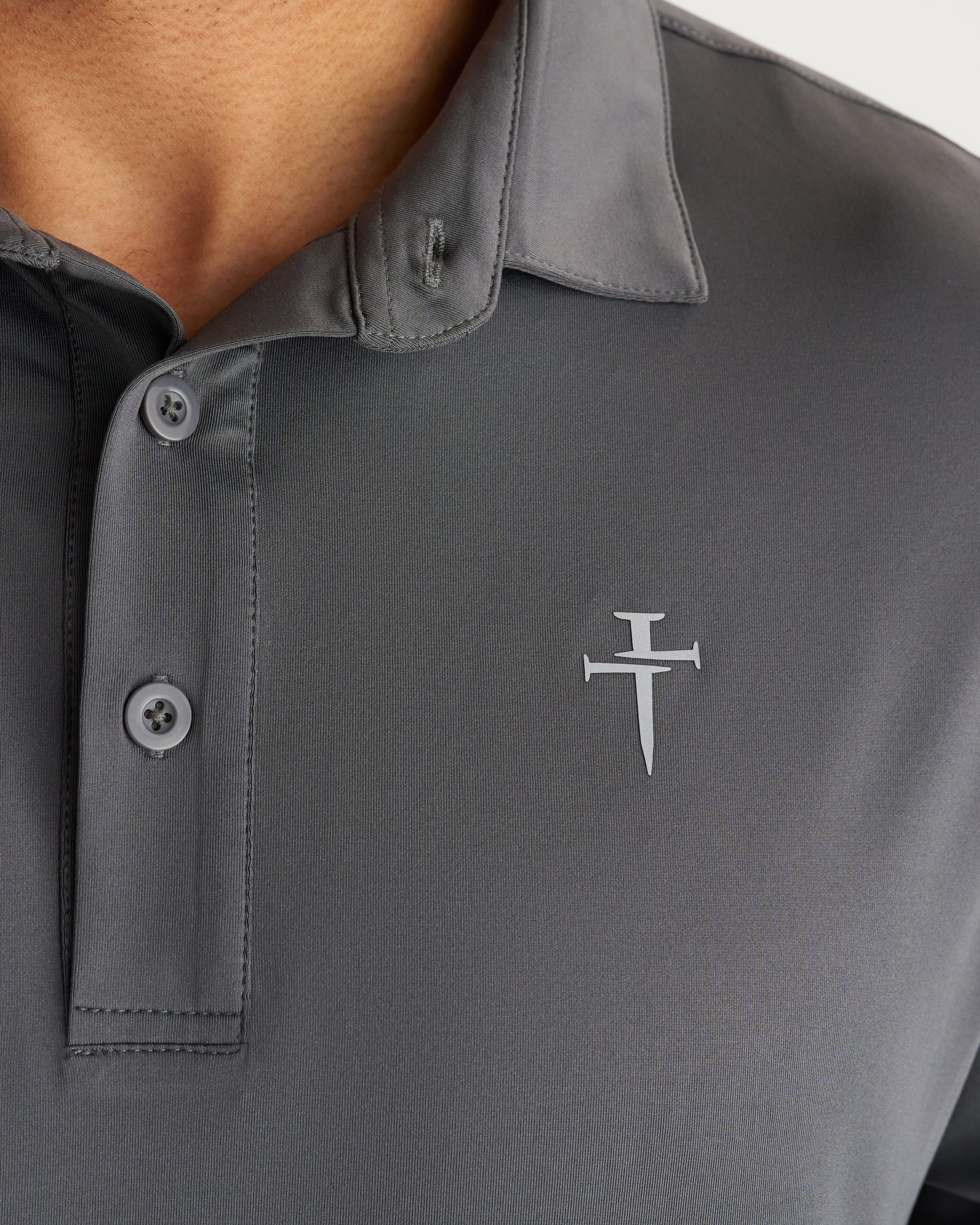Links Golf Polo - Space Grey