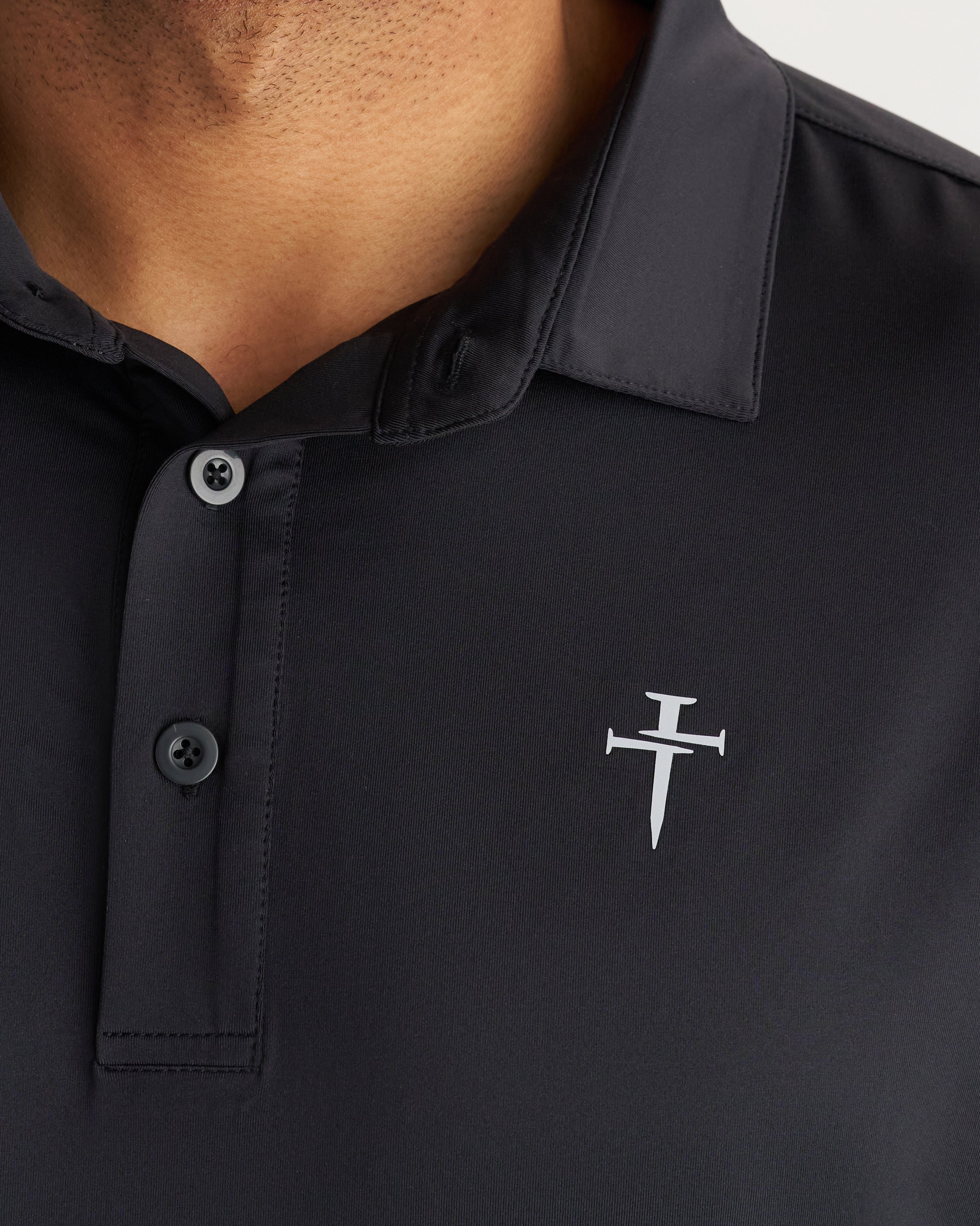 Links Golf Polo - Black