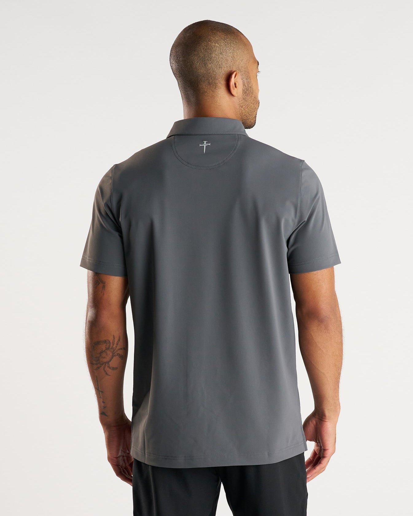 Vented Tech Polo “Three Nails” - Space Grey