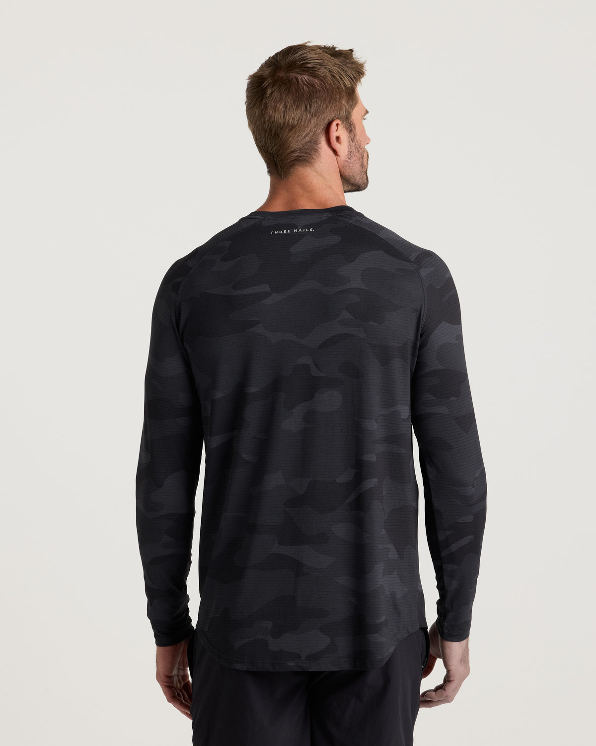 Aion-Lite™ Long Sleeve "Cross" - Black Camo