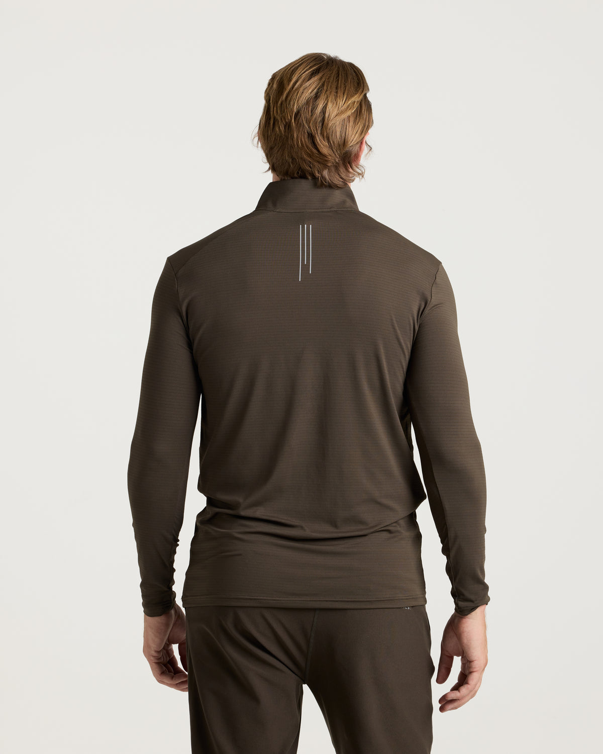 Aion-Lite™ Quarter Zip - Burnt Olive