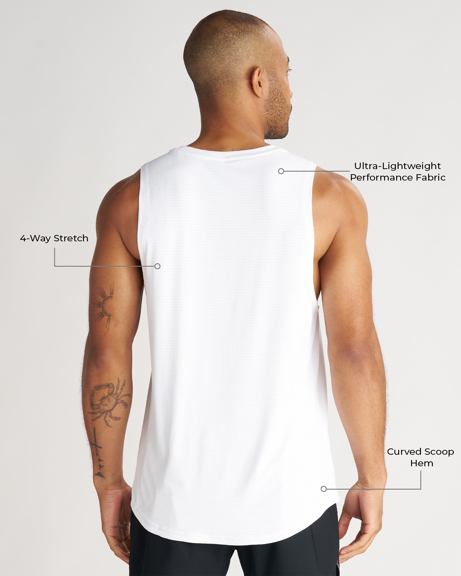Aion-Lite™ Tank - White