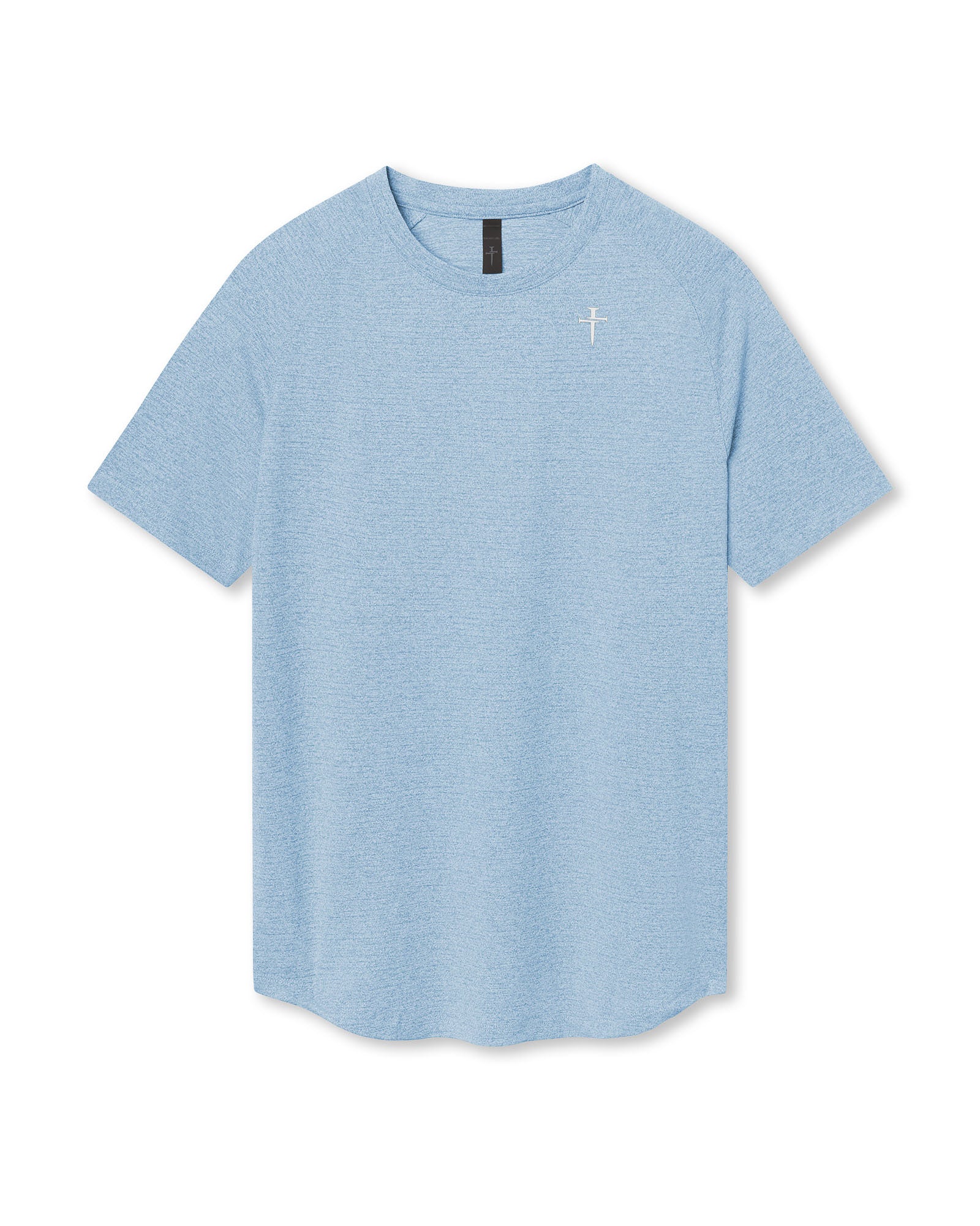 Aion-Lite™ Tee "Cross" - Sky Blue Marl