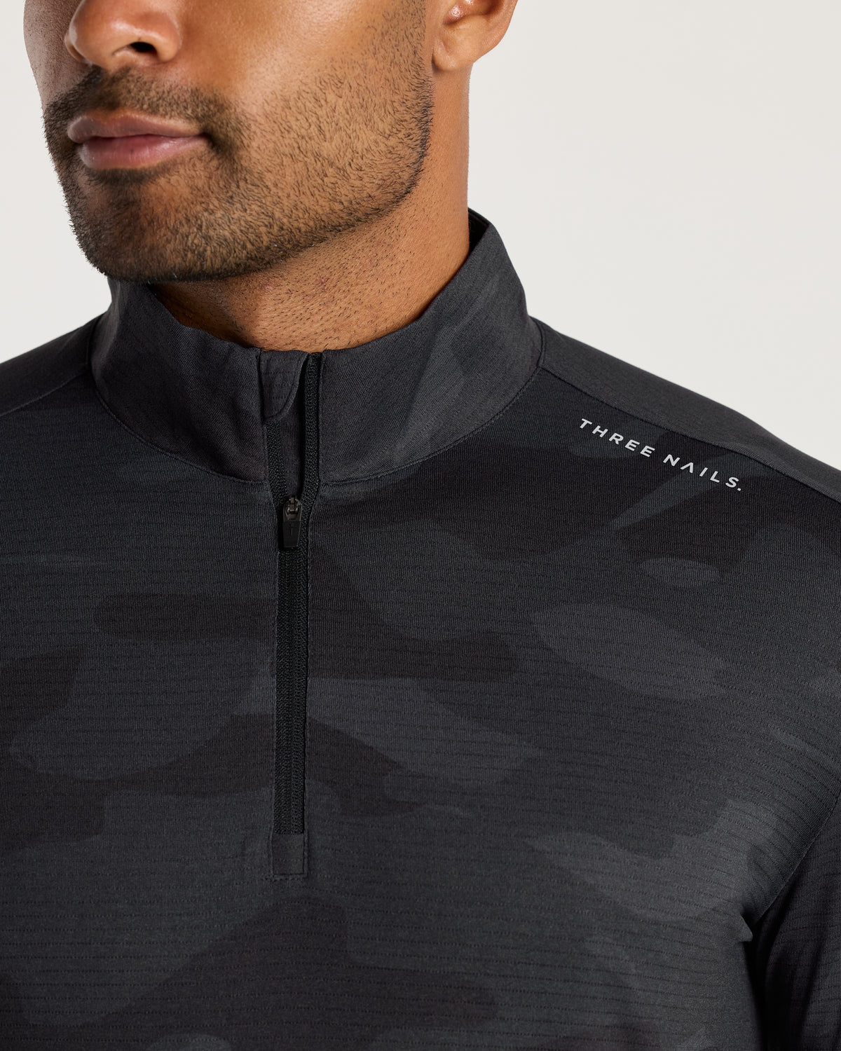 Aion-Lite™ Quarter Zip - Black Camo