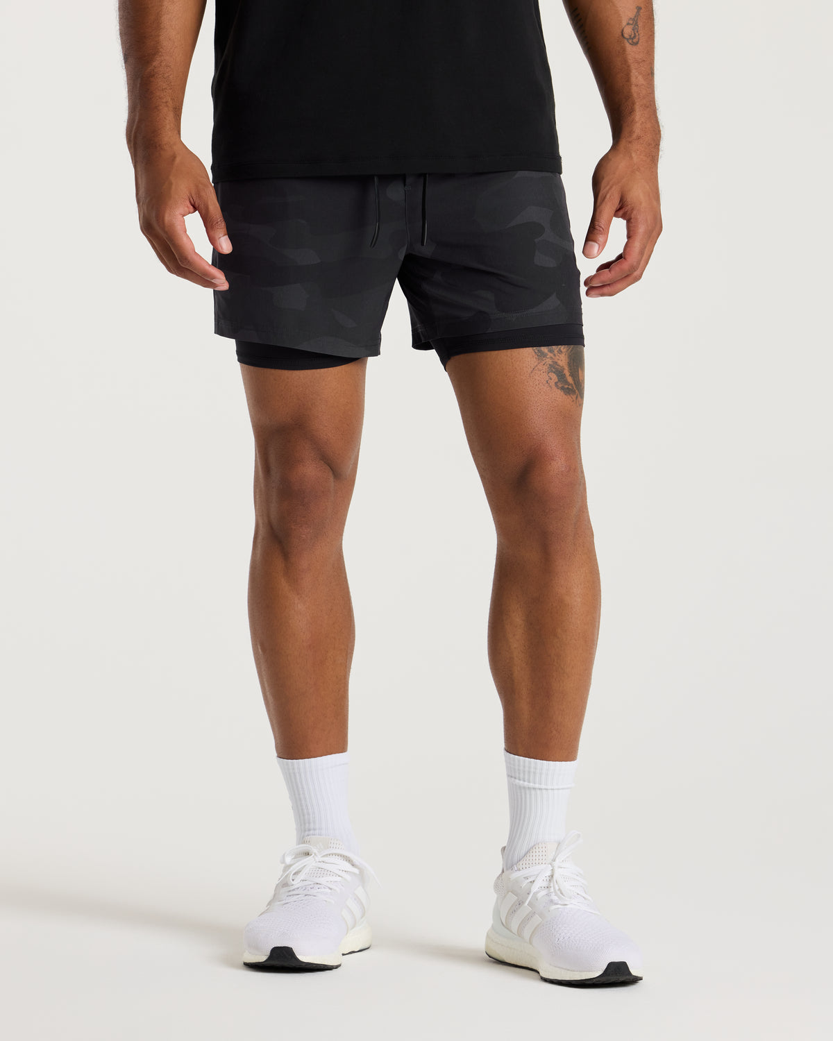 Coastal Liner 5" Short - Black Camo