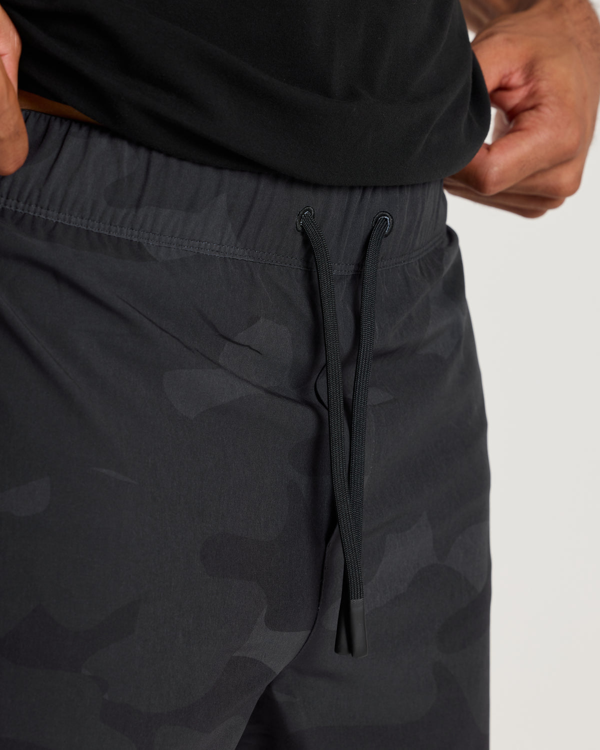 Coastal Linerless 5" Short - Black Camo