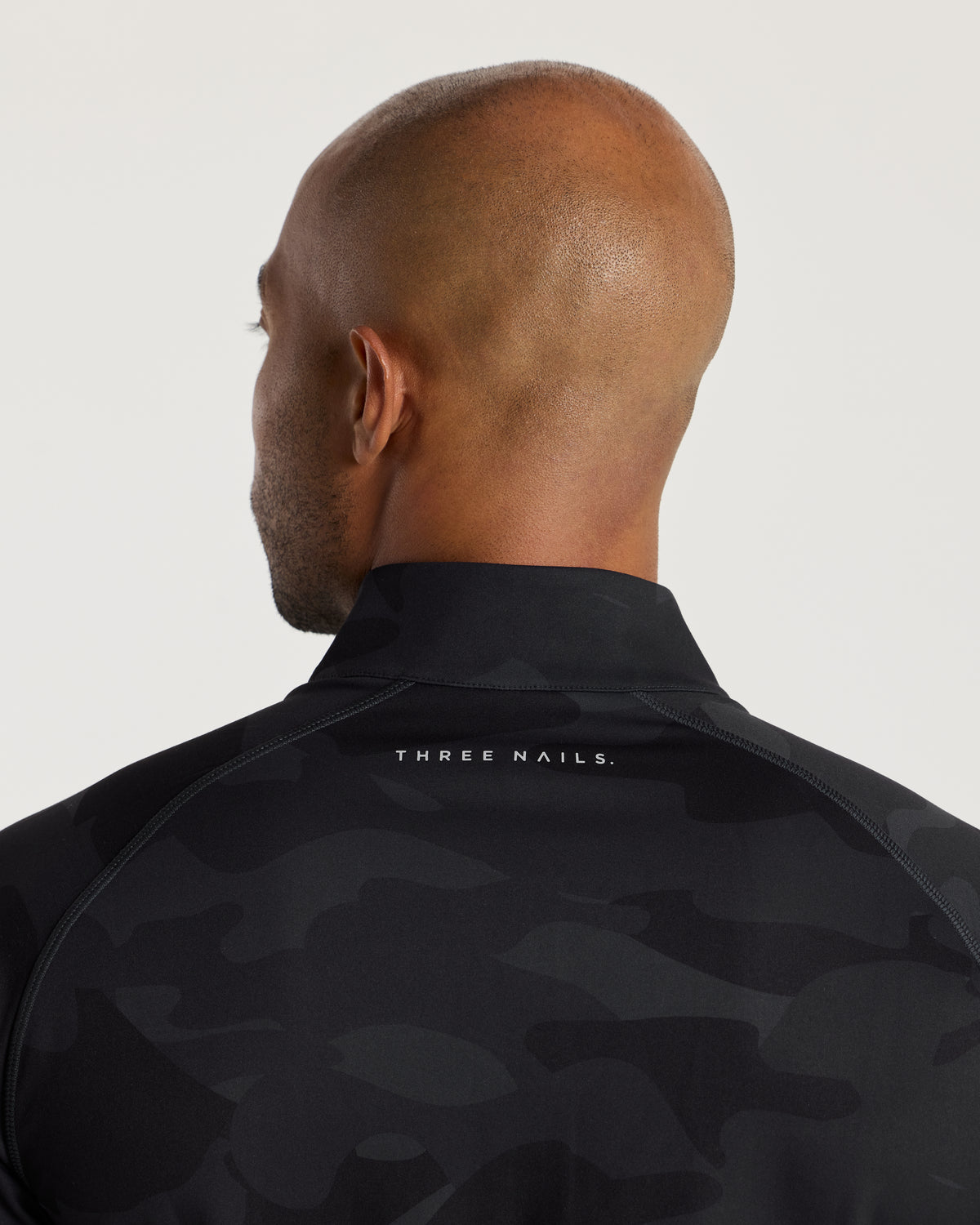 Core Quarter Zip - Black Camo