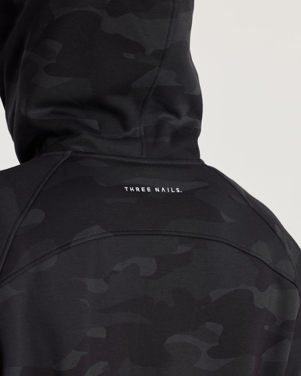 Signature Fleece Full Zip Hoodie - Black Camo