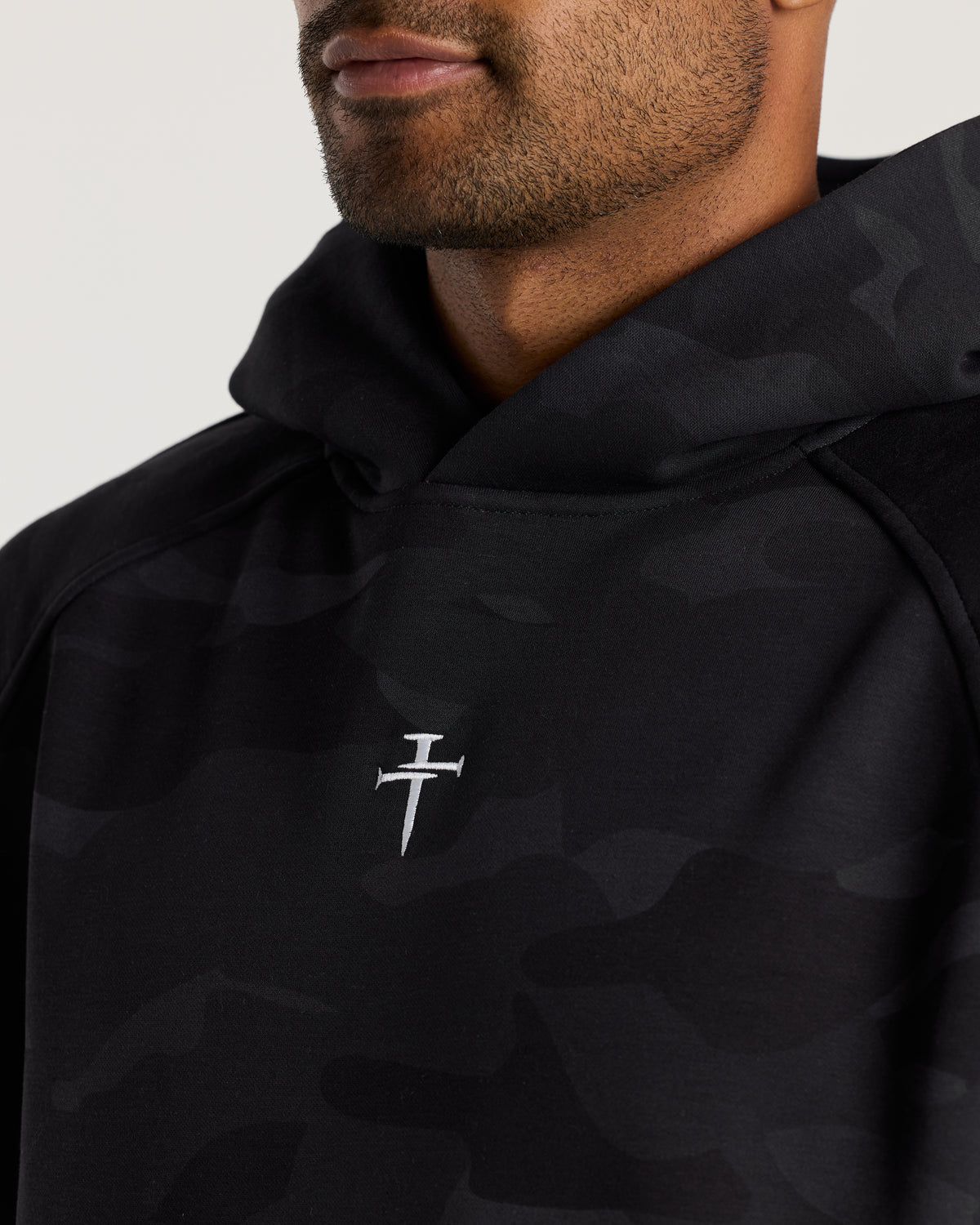 Signature Fleece Hoodie - Black Camo