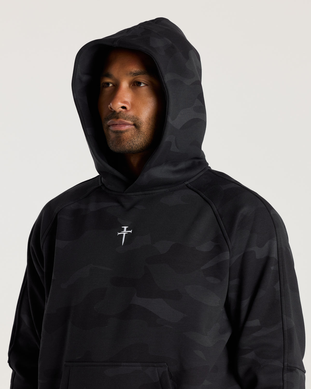 Signature Fleece Hoodie - Black Camo