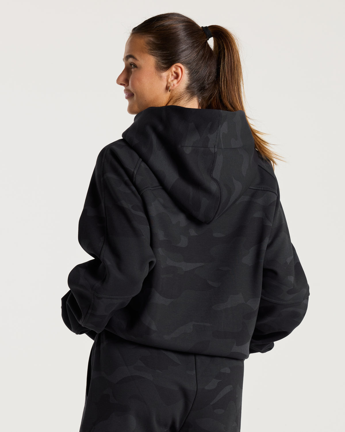 Signature Fleece Hoodie - Black Camo