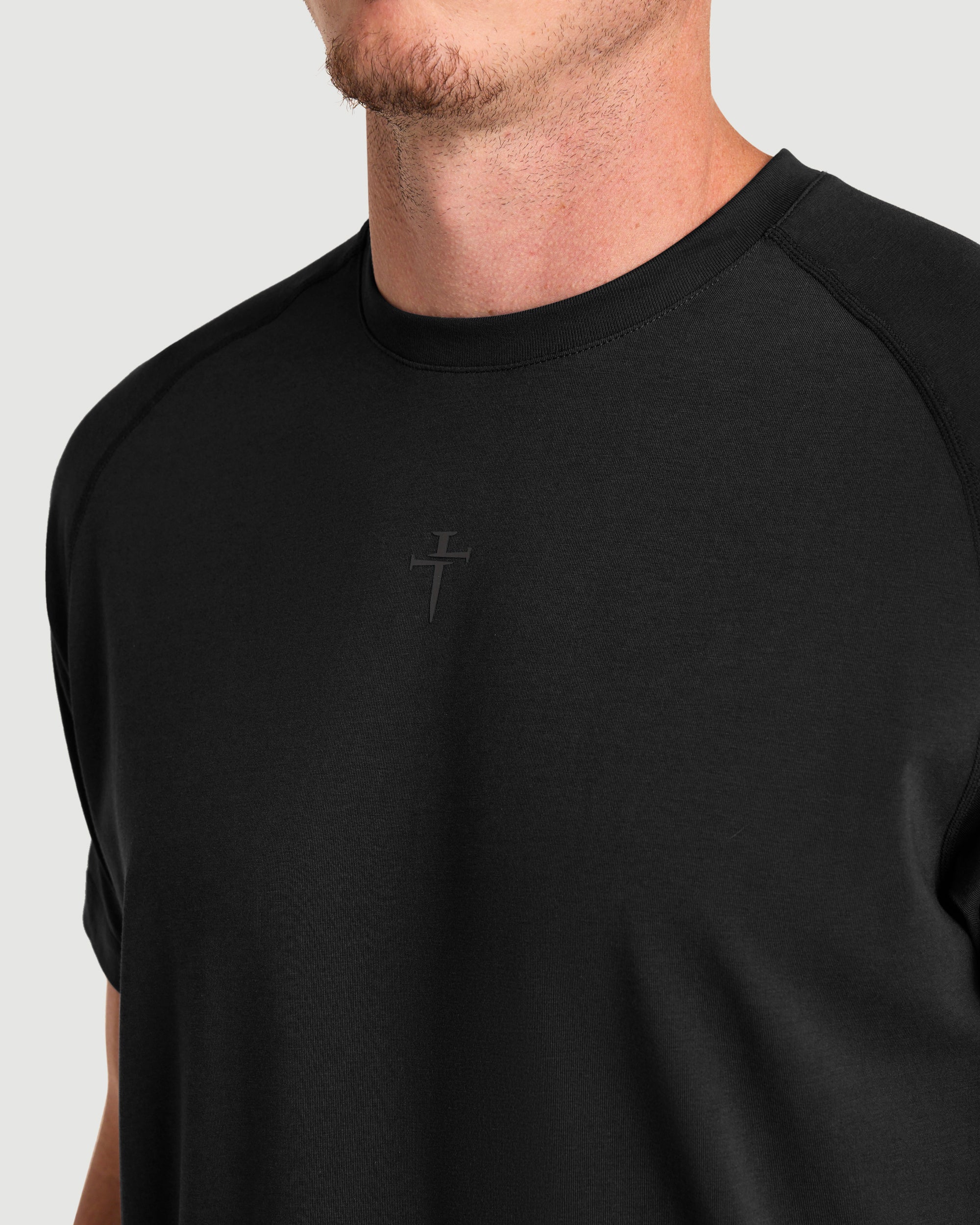 Core Hybrid Tee - Black