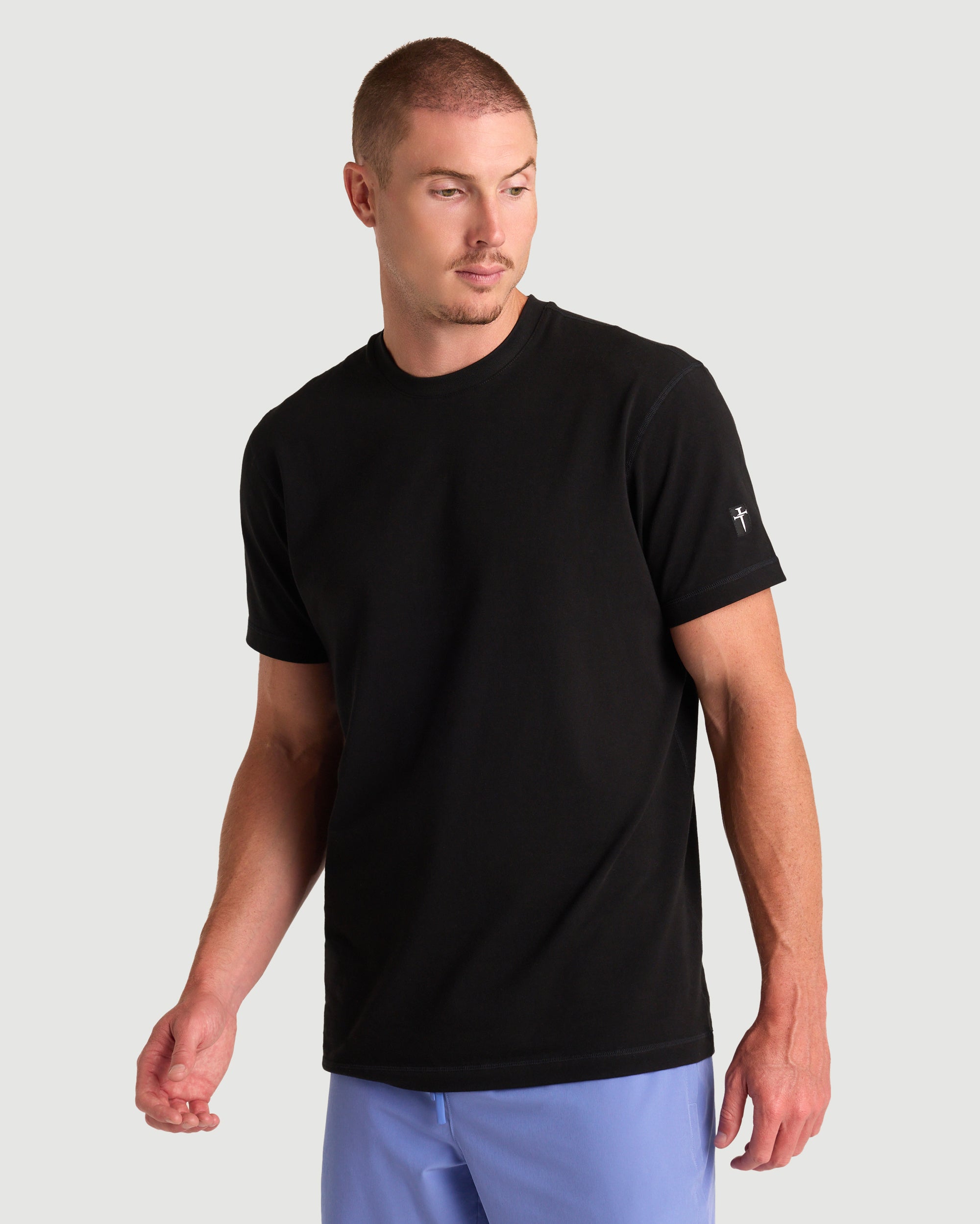 Supima® Cotton Tee - Black