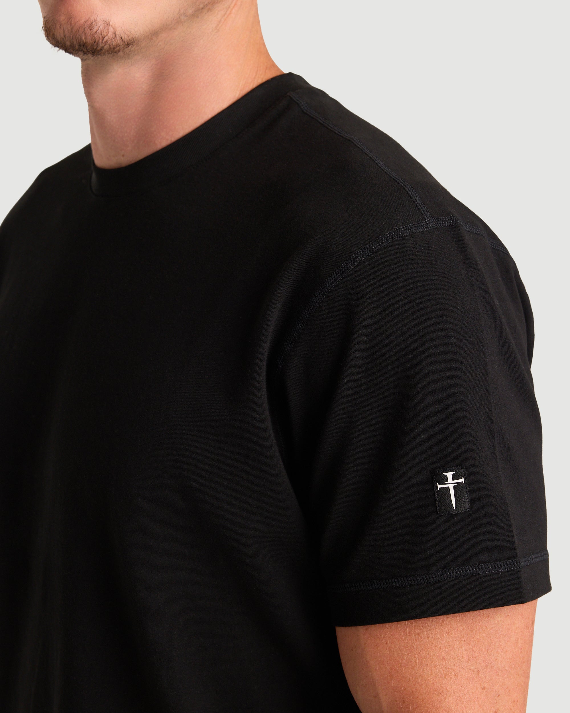 Supima® Cotton Tee - Black