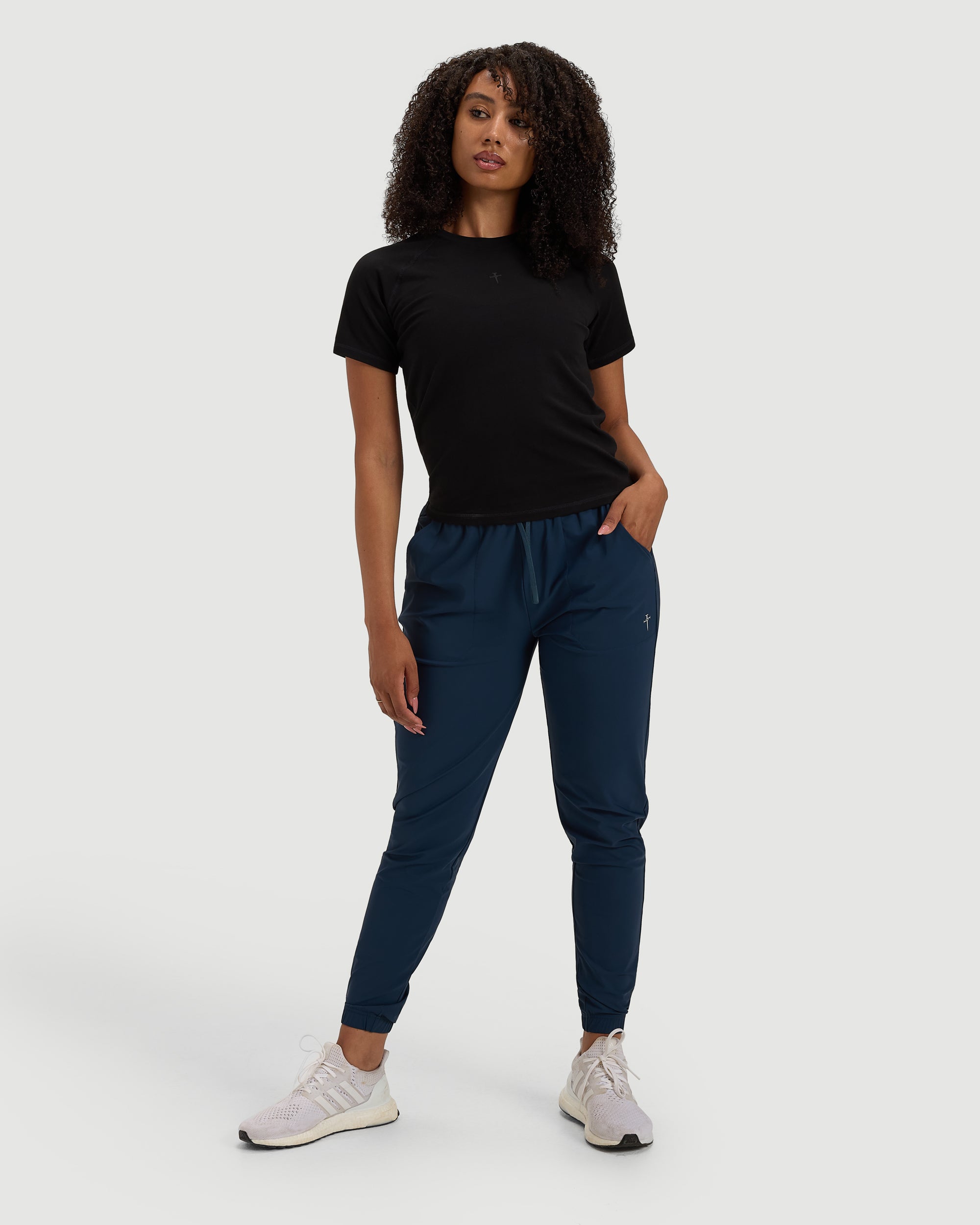 Women's Supima® Cotton Tee - Black