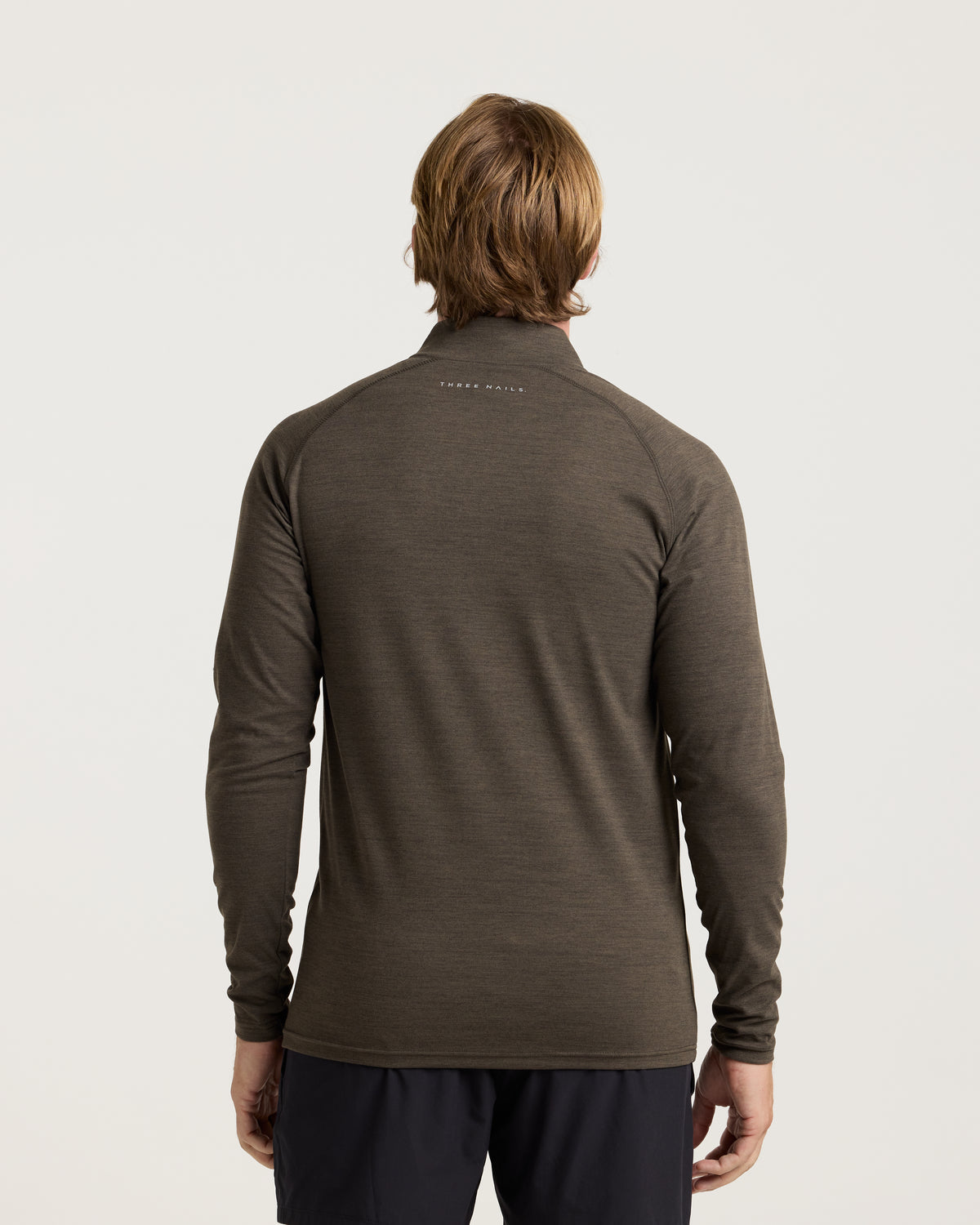 Core Quarter Zip - Burnt Olive