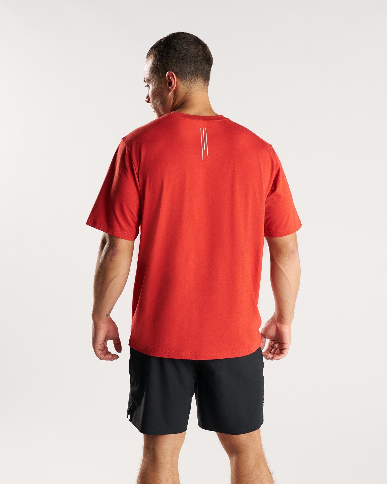 Core Oversized Tee - Red Rock