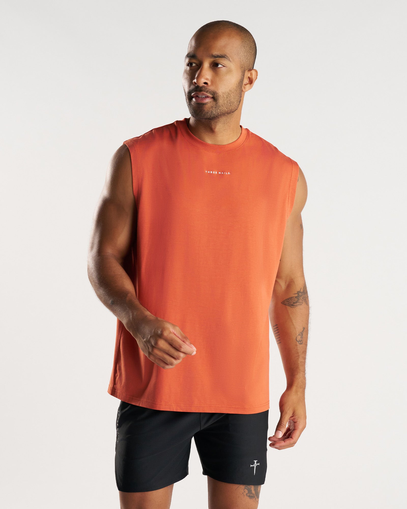 Core Oversized Muscle Tank - Desert Sun