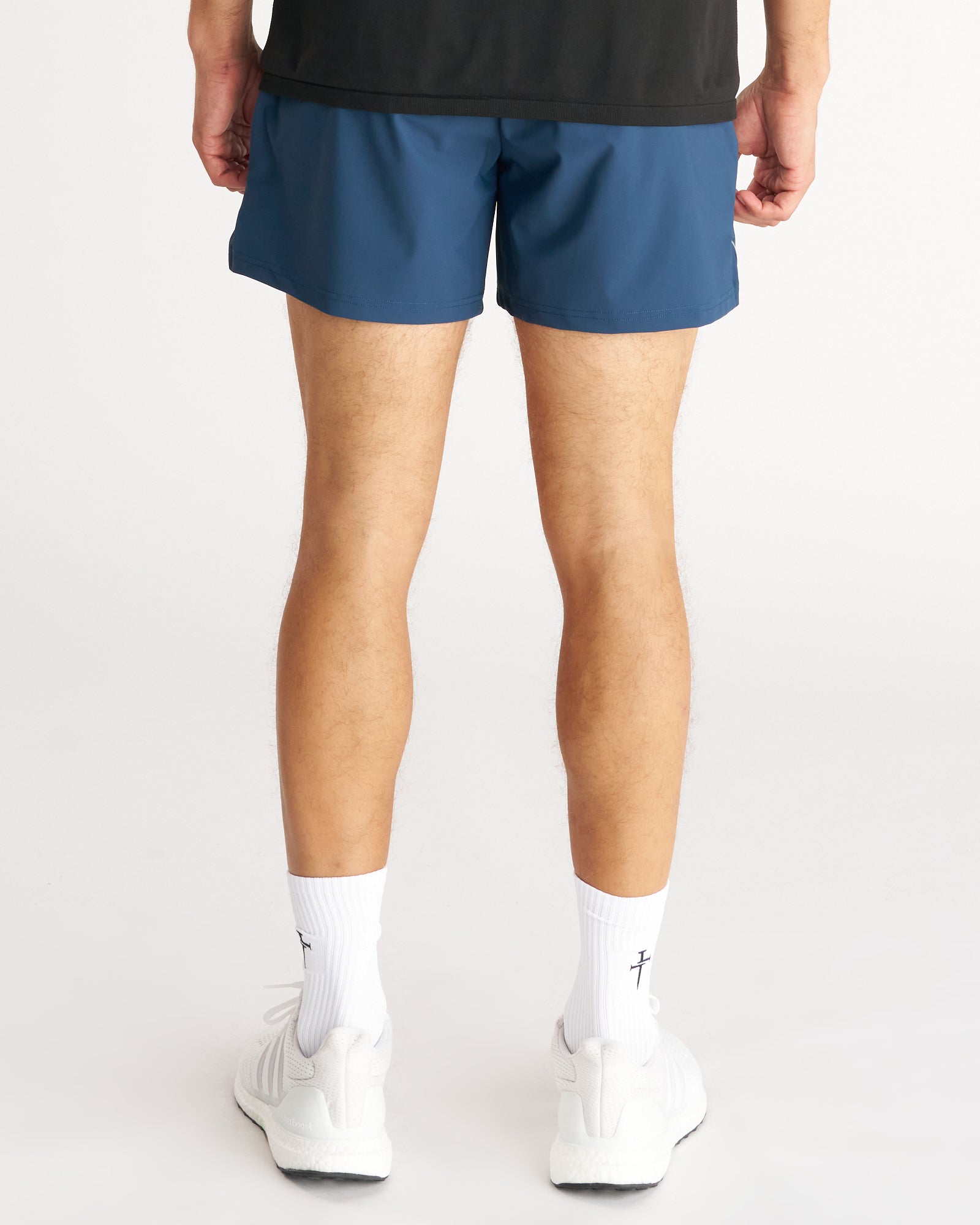 Vapor-Lite™ Liner 5" Short "Cross" - Midnight Navy