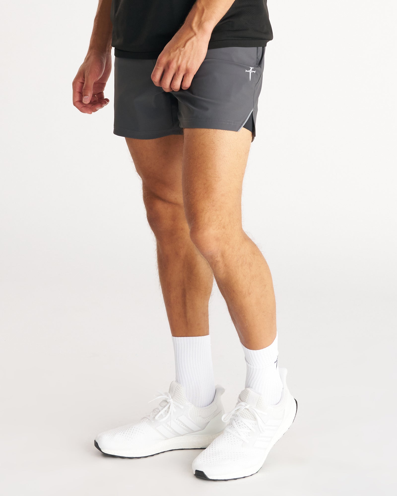 Vapor-Lite™ Liner 5" Short "Cross" - Space Grey