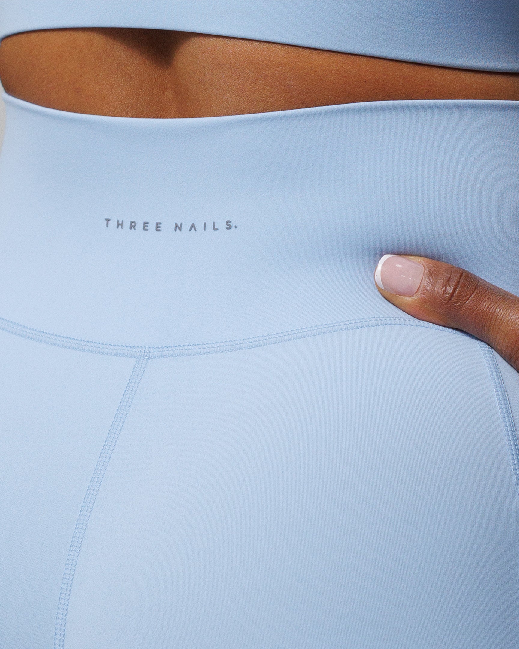 Nova Pocket Legging 27" - Sky Blue