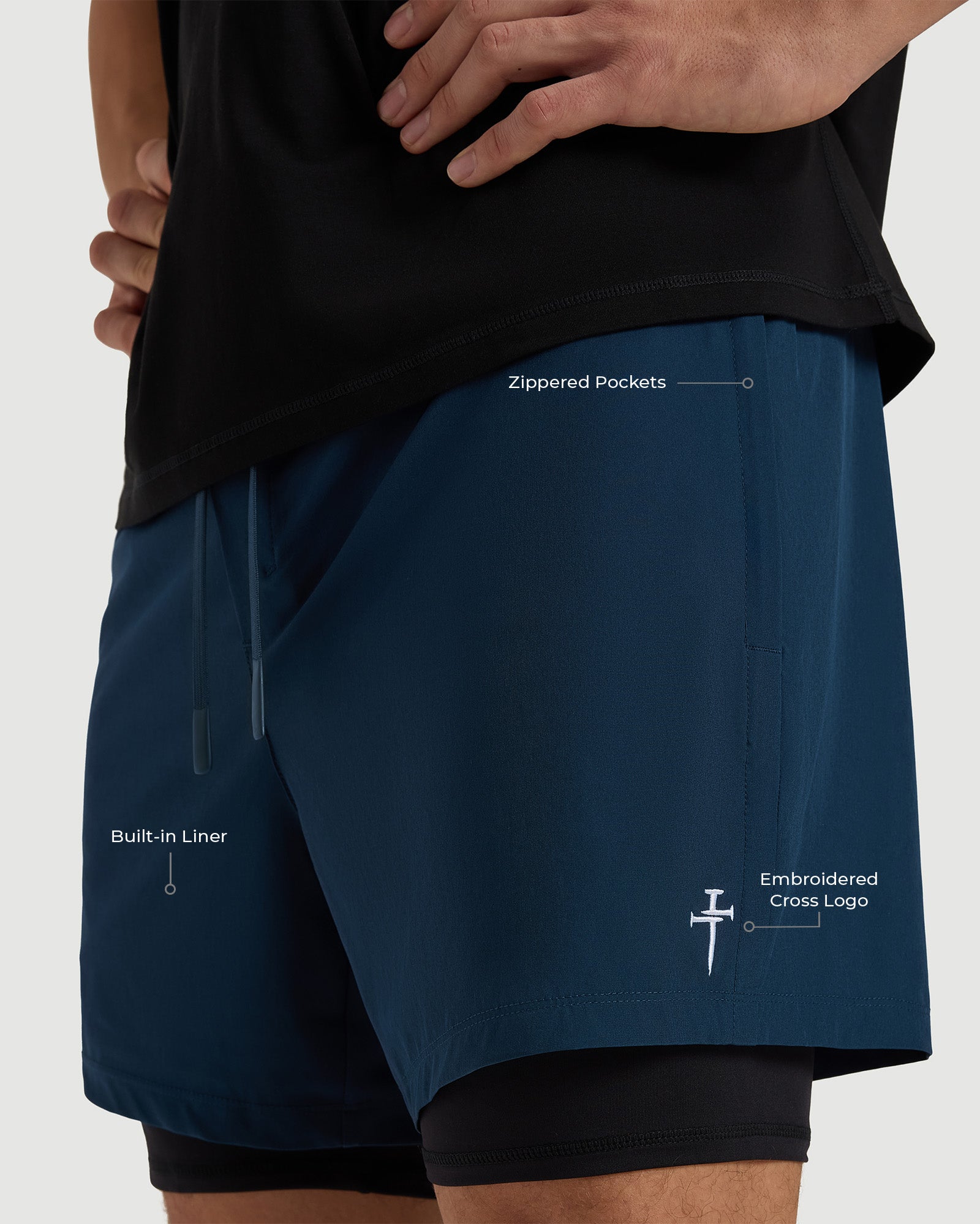 Coastal Liner 5" Short - Midnight Navy