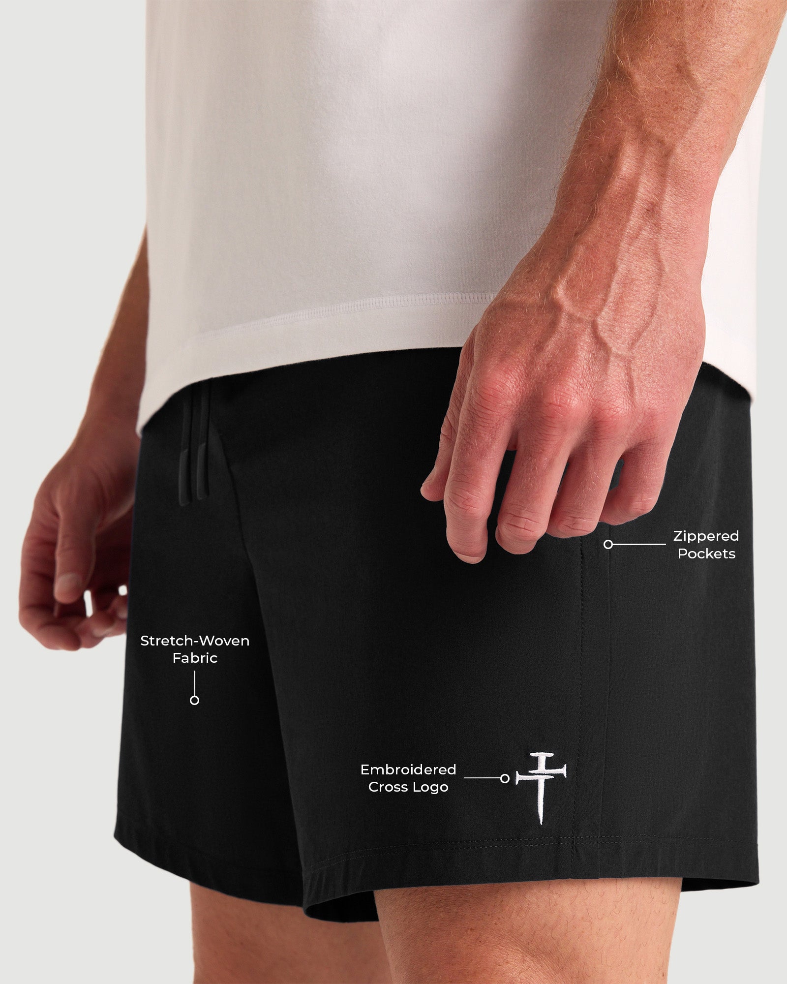 Coastal Linerless 7" Short - Black