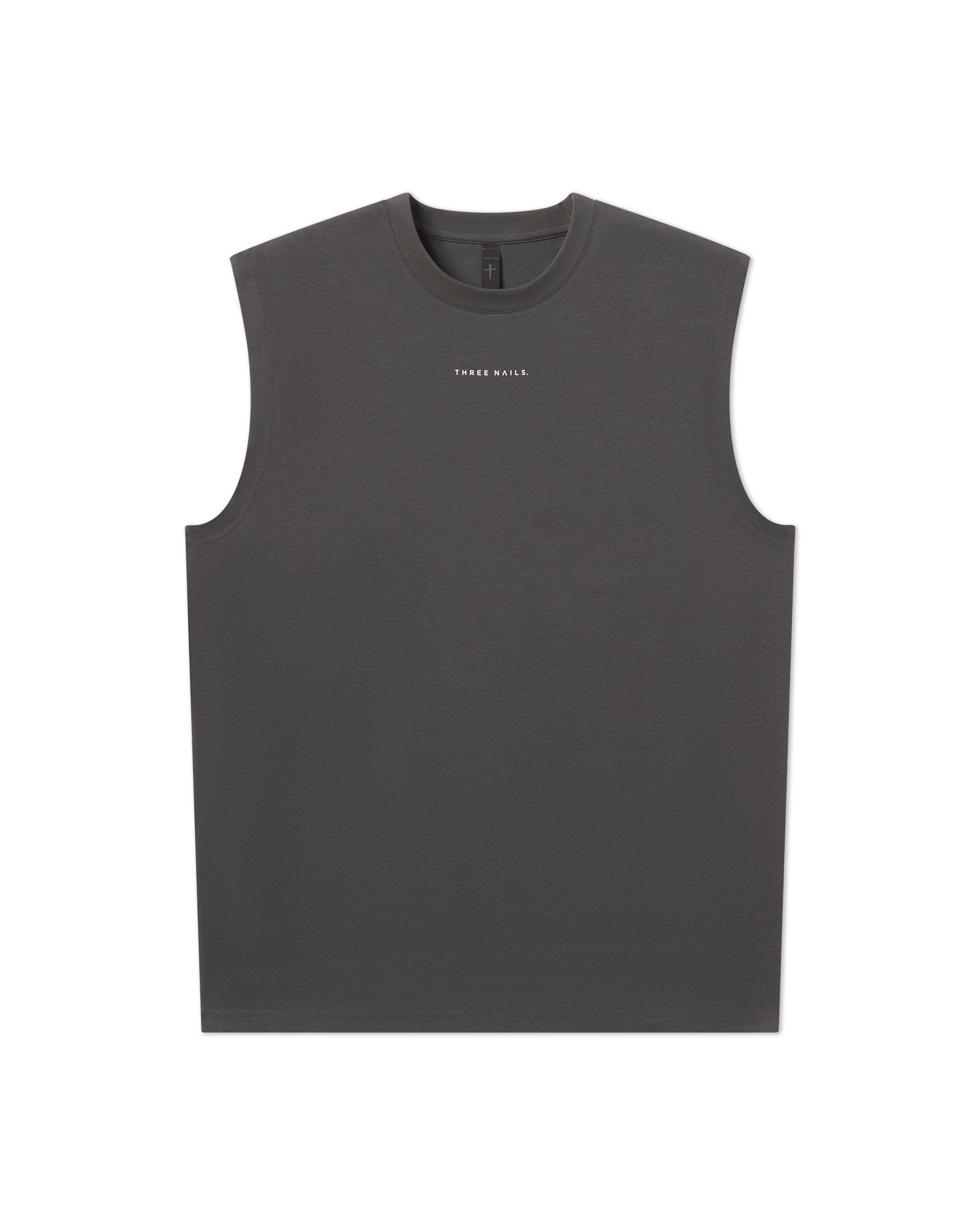 Core Oversized Muscle Tank - Space Grey