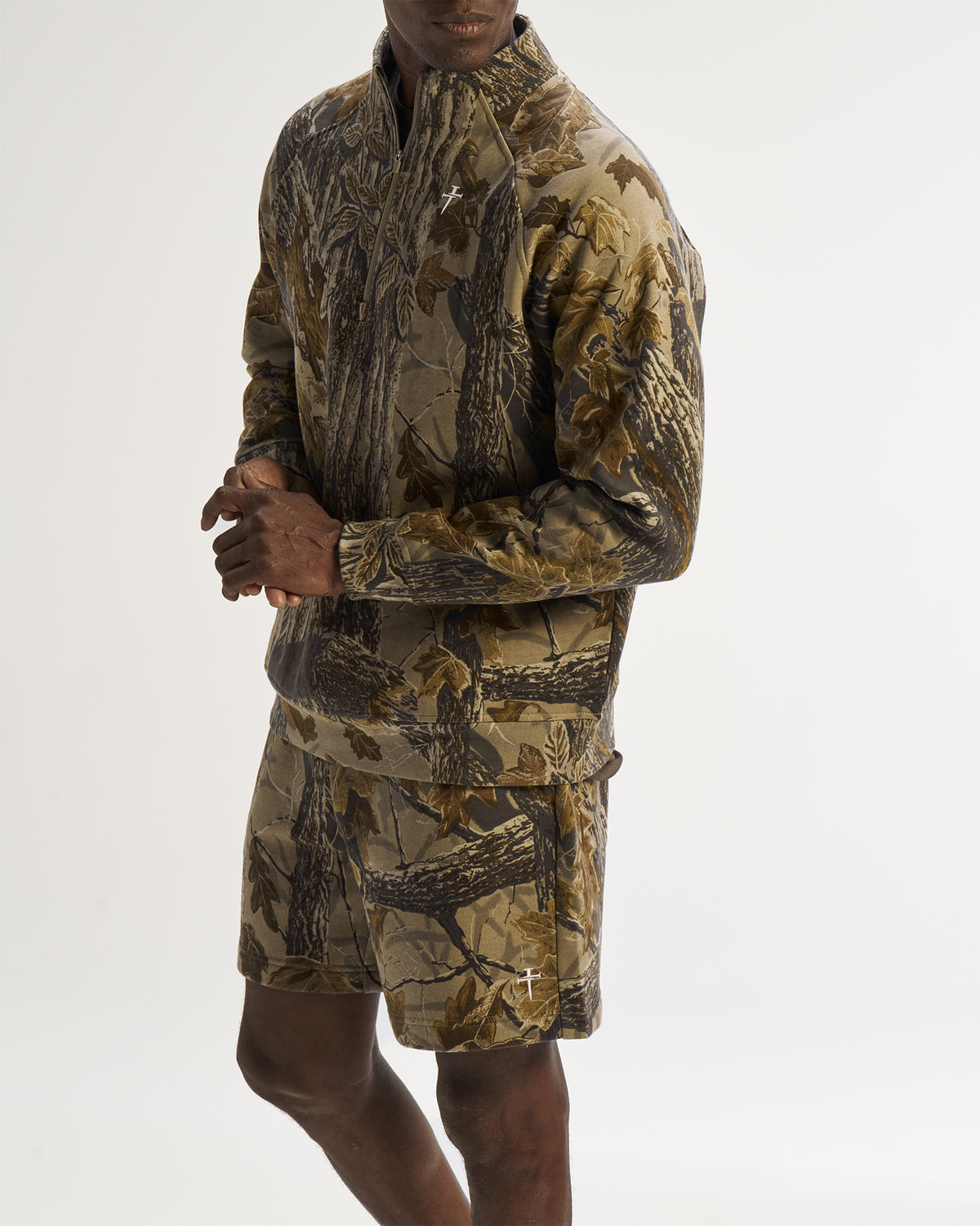 Signature Fleece Quarter Zip - Realtree Xtra Grey