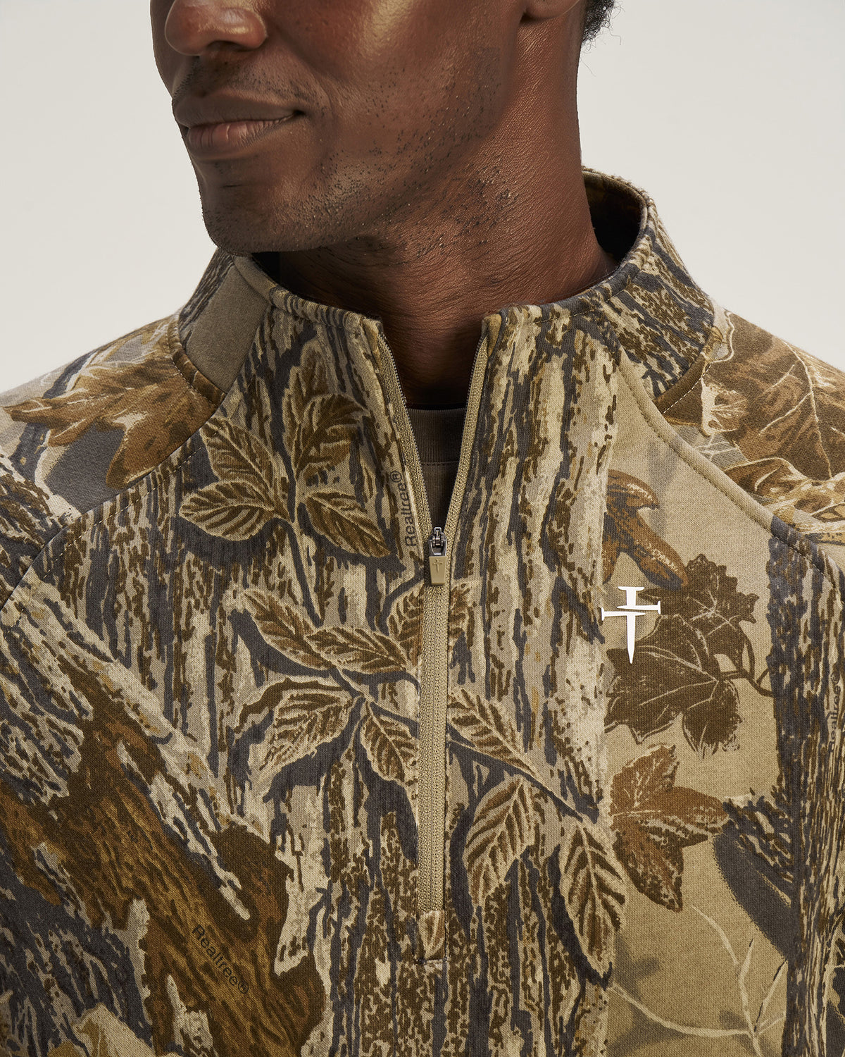 Signature Fleece Quarter Zip - Realtree Xtra Grey