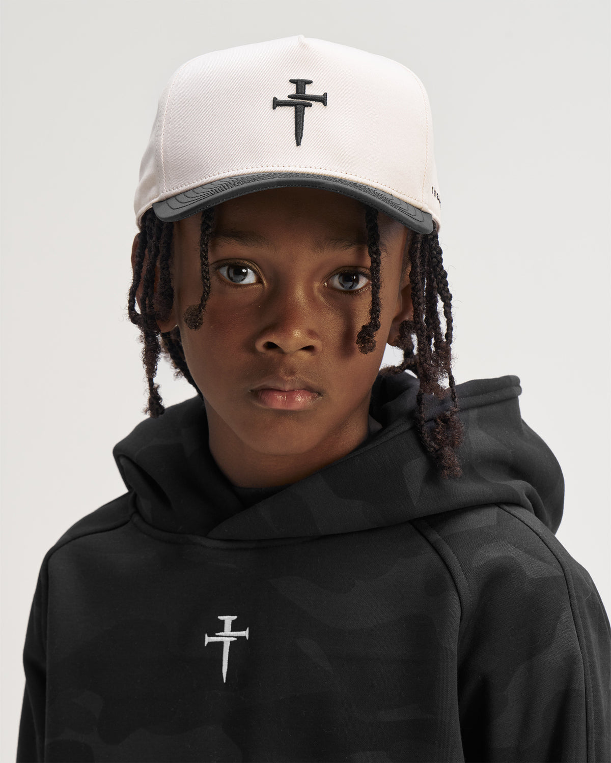 Youth Signature Two-Tone Hat - Black Camo