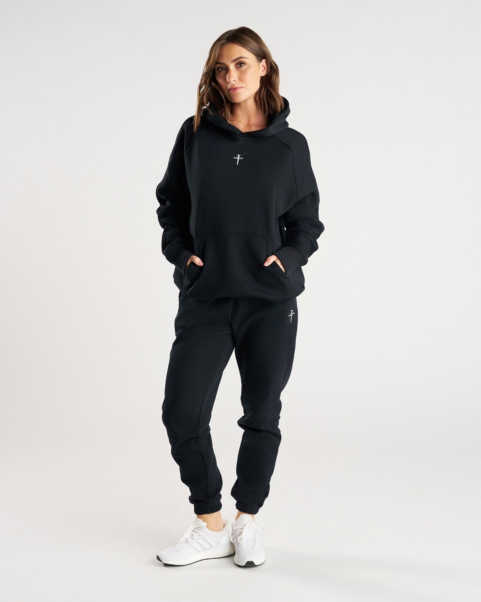 Signature Fleece Hoodie - Black