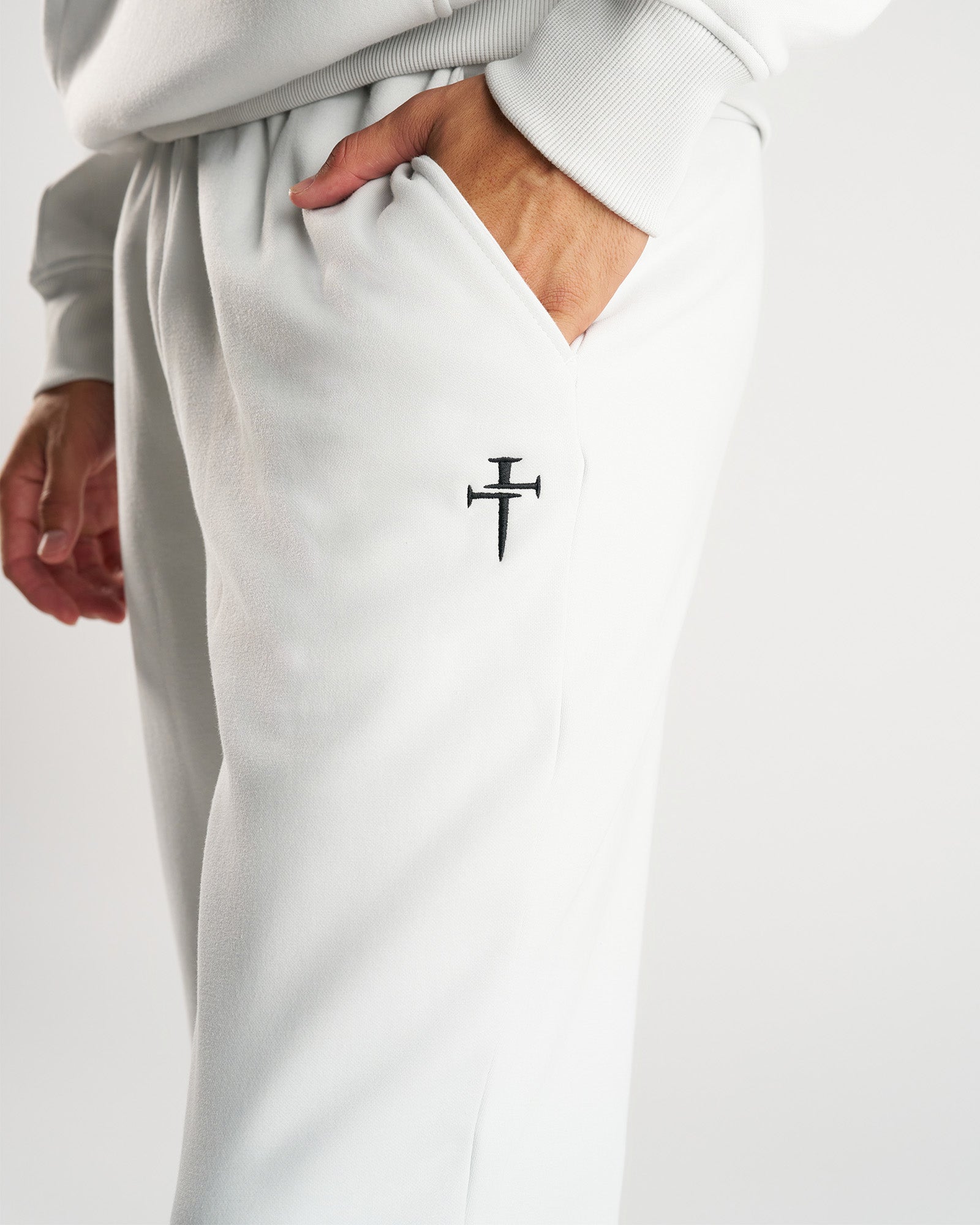 Signature Fleece Sweatpants - Stone