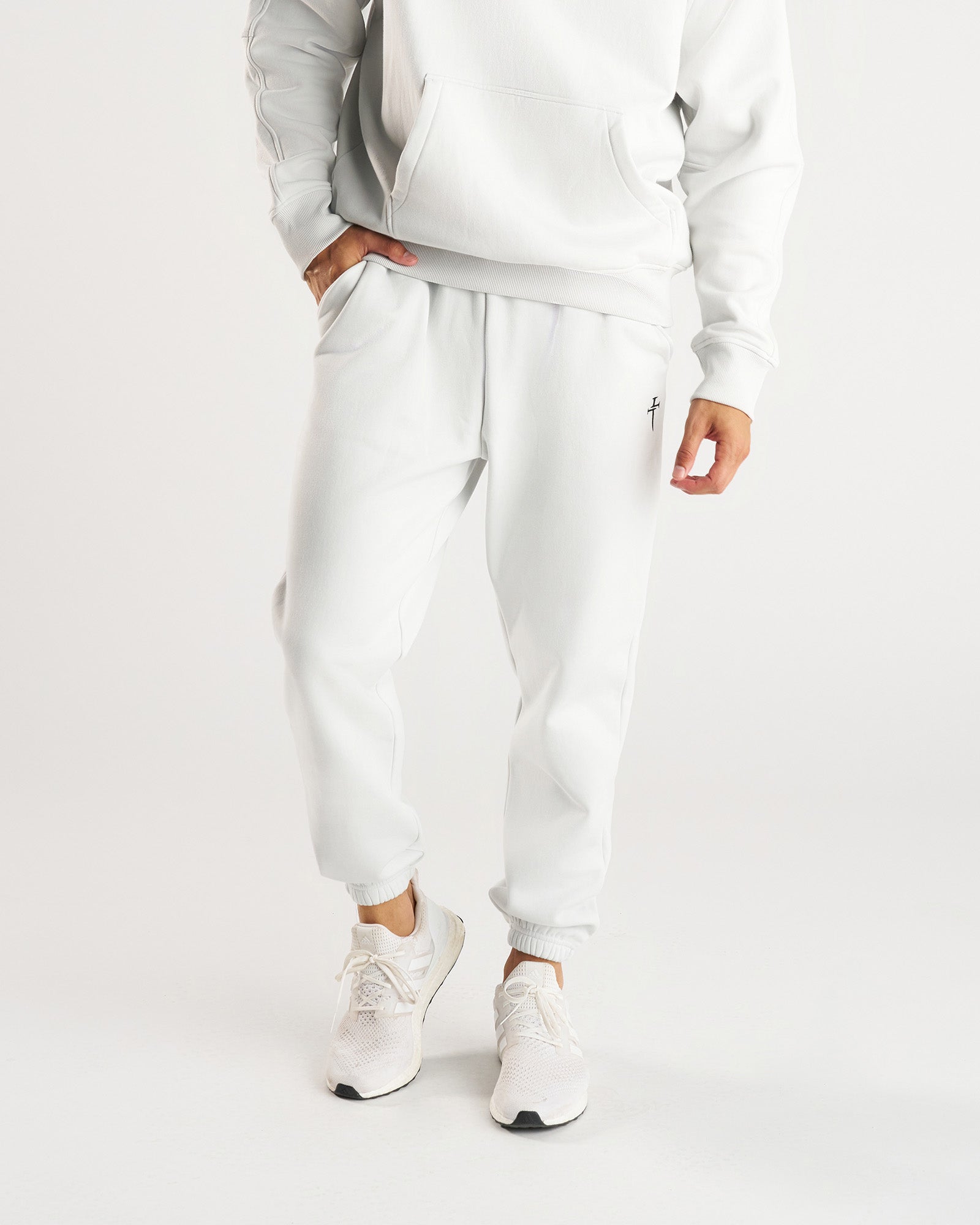 Signature Fleece Sweatpants - Stone