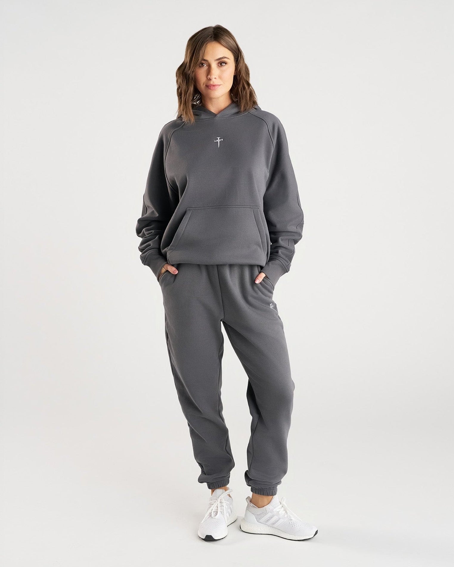 Signature Fleece Hoodie - Space Grey