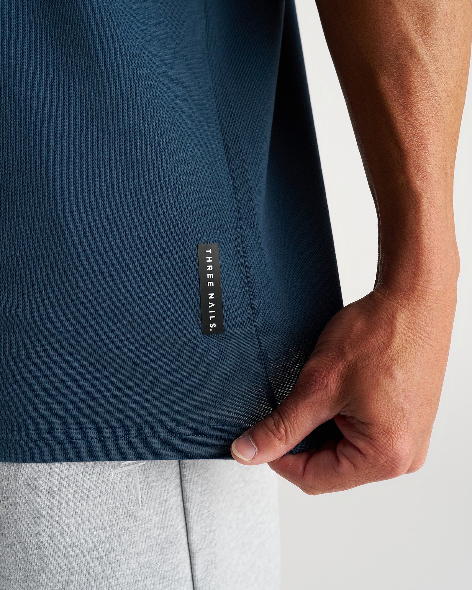 Heavyweight Cotton Oversized Tee - Midnight Navy