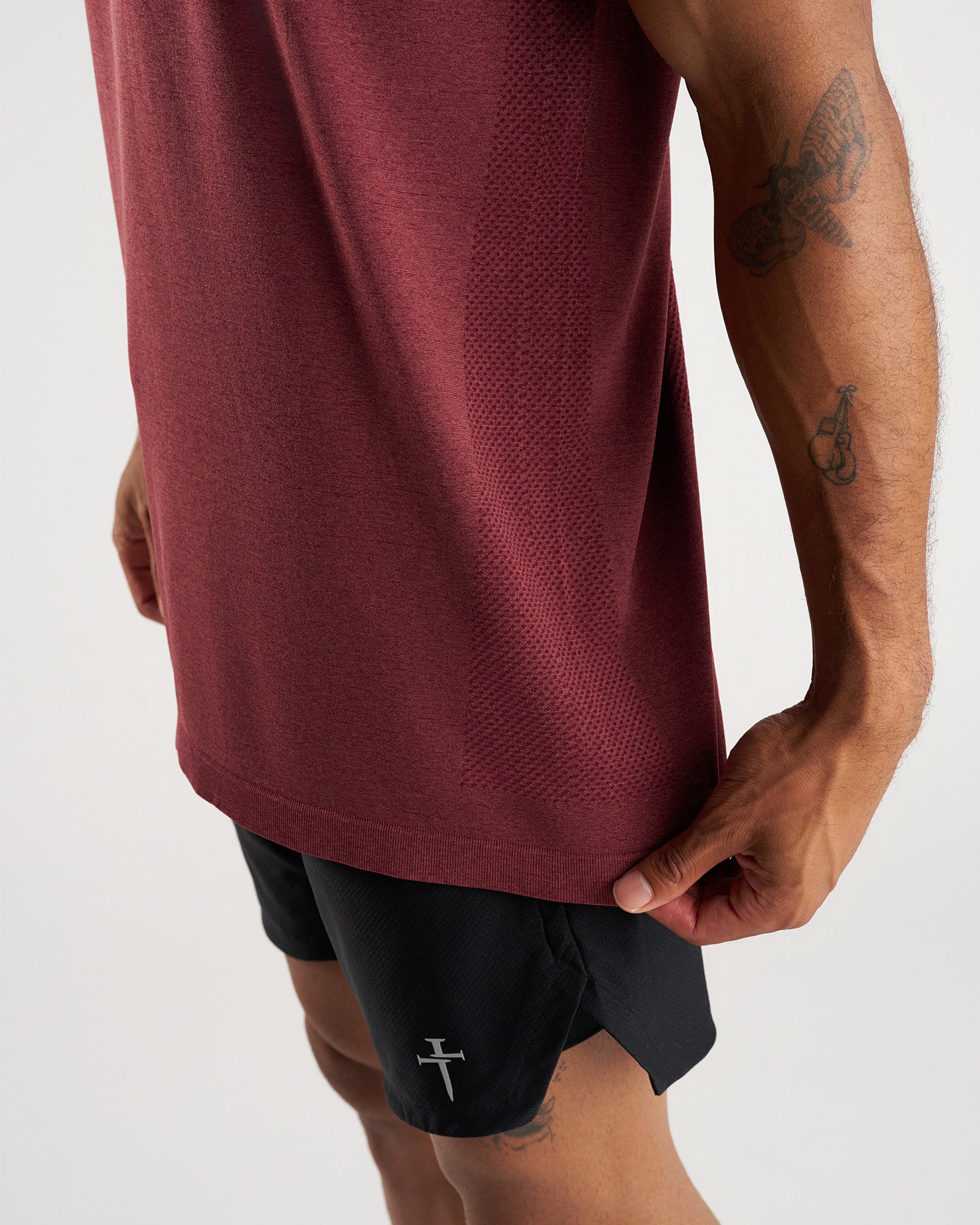 Seamless 2.0 Tee - Merlot